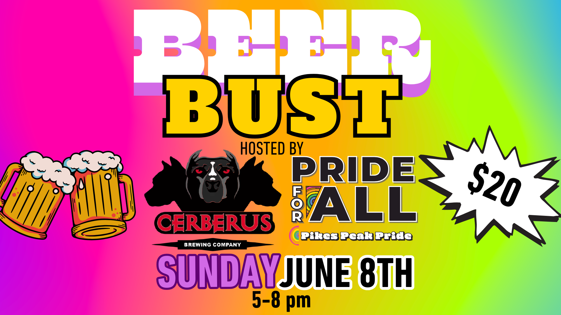 Campaign cover image for Pride Beer Bust
