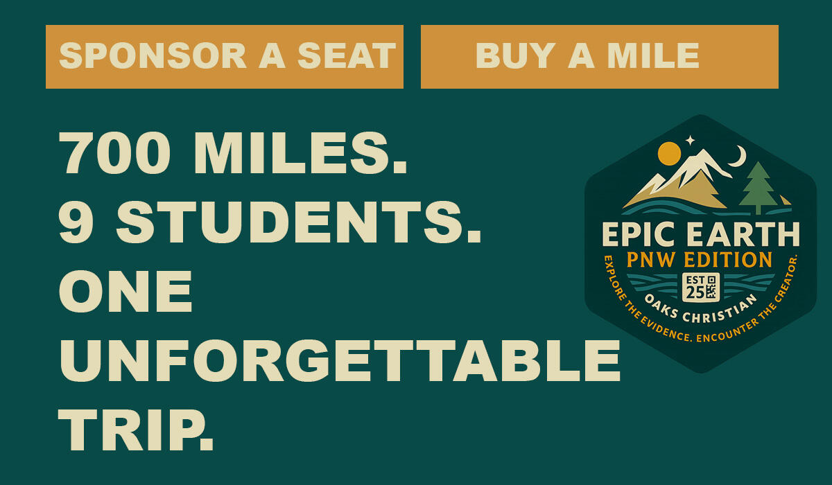 Campaign cover image for Take a Student the Distance – Epic Earth: PNW Edition