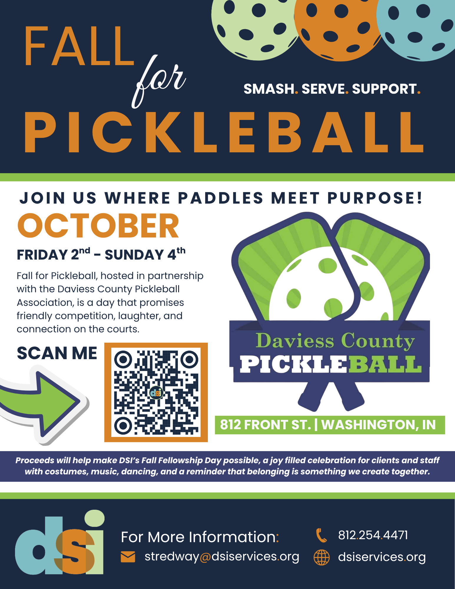 Campaign cover image for Fall for Pickleball