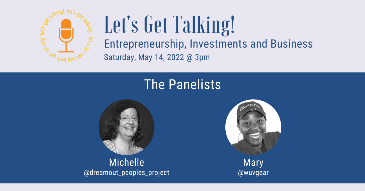 Campaign cover image for 22/05/14 Let's Get Talking! (s08.02) - Entrepreneurship, Investments and Business