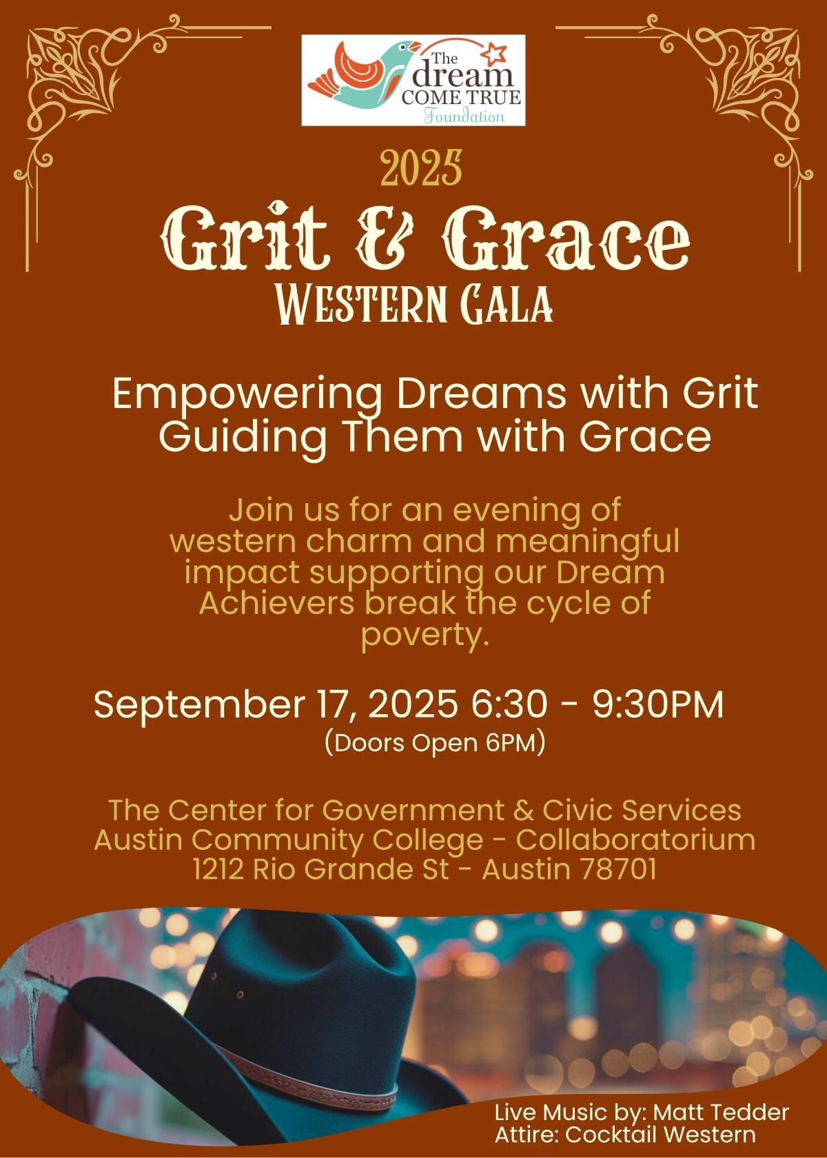Campaign cover image for 2025 Grit and Grace Western Gala