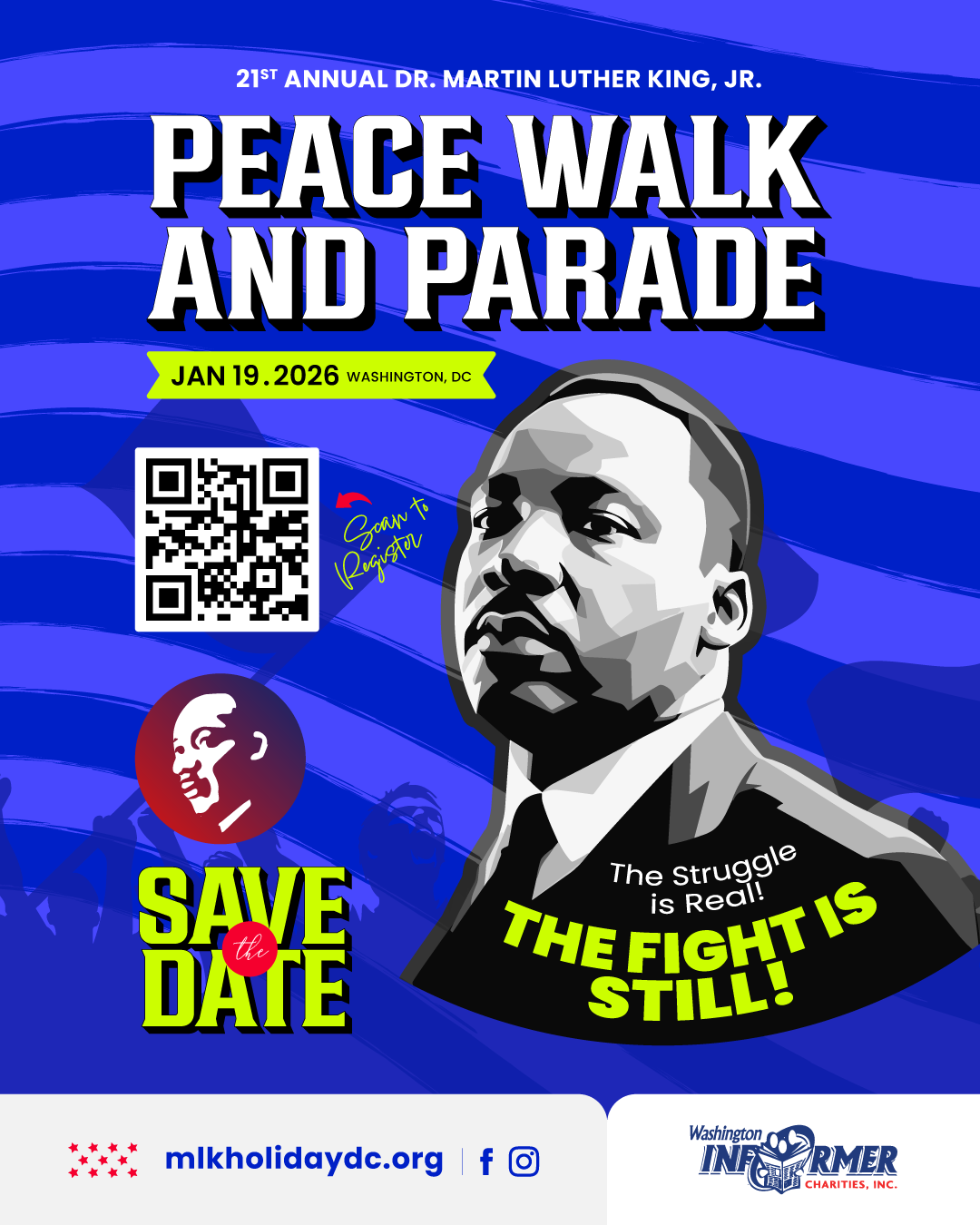 Campaign cover image for Support the annual Dr. Martin Luther King, Jr. Peace Walk and Parade.