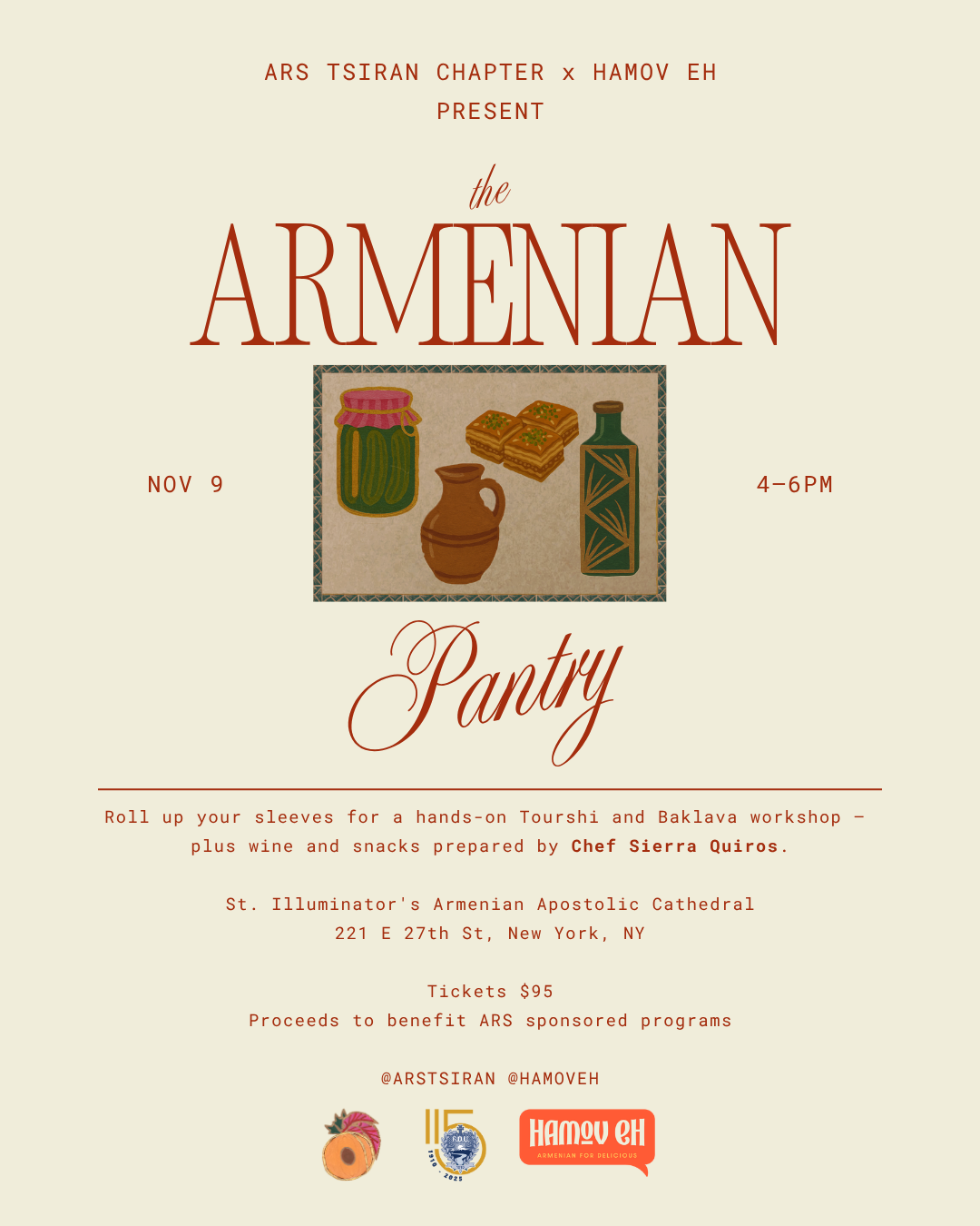 Campaign cover image for THE ARMENIAN PANTRY x HAMOV EH