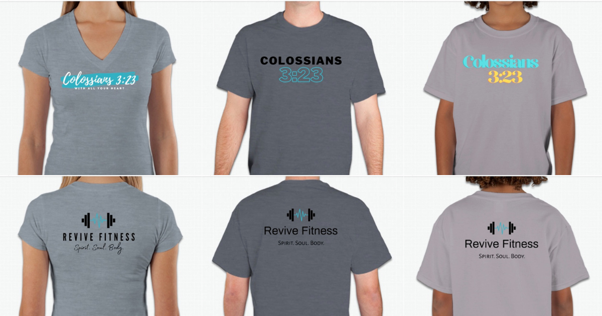 Campaign cover image for Revive Fitness T-Shirt Fundraiser