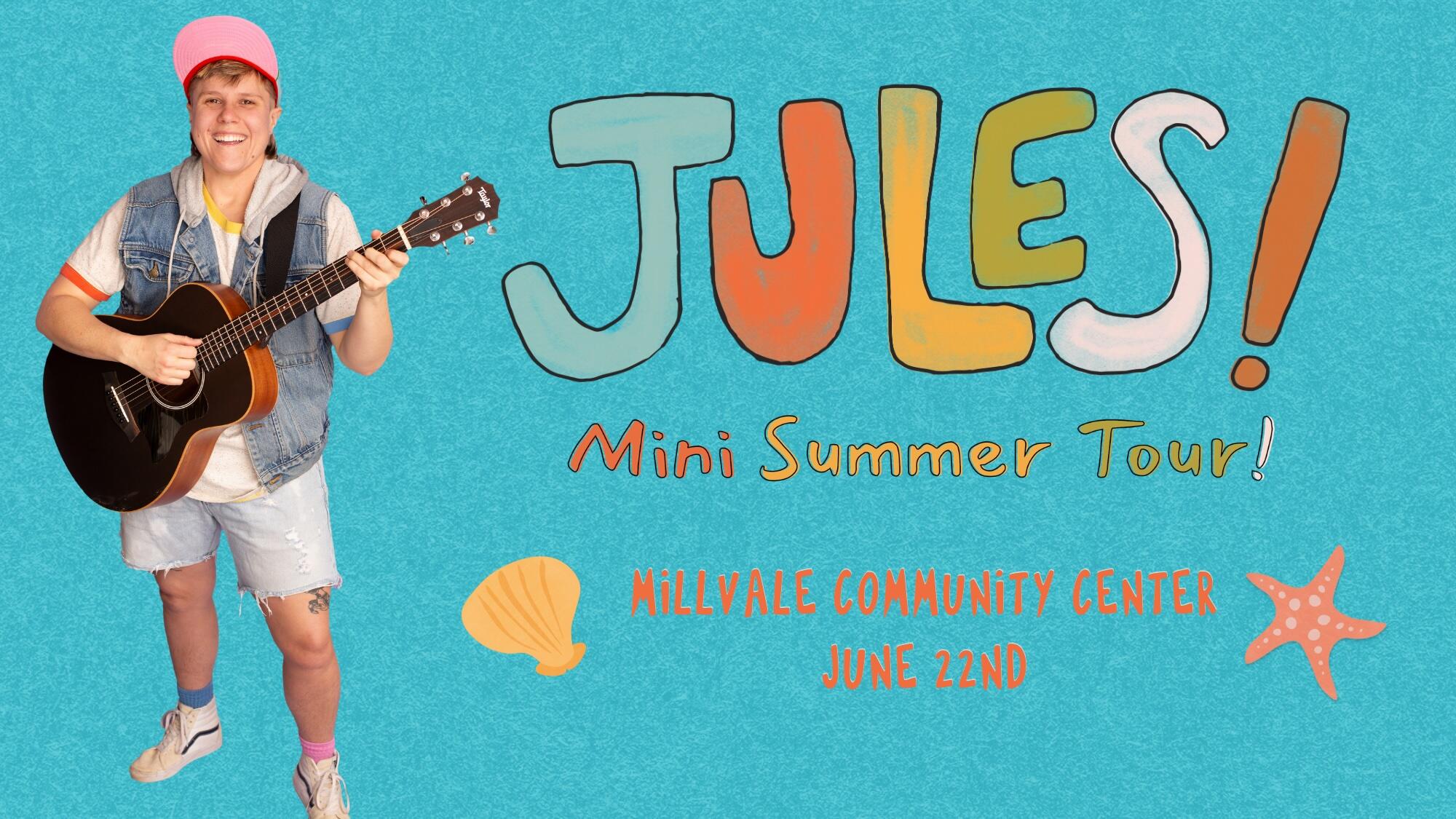 Campaign cover image for Jules Sings For Littles! Presented by You Be You Music