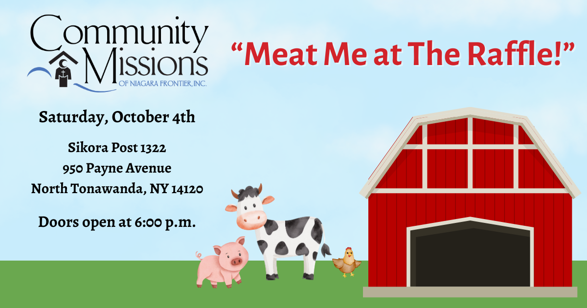 Campaign cover image for Community Missions of Niagara Frontier 2025 Meat Raffle