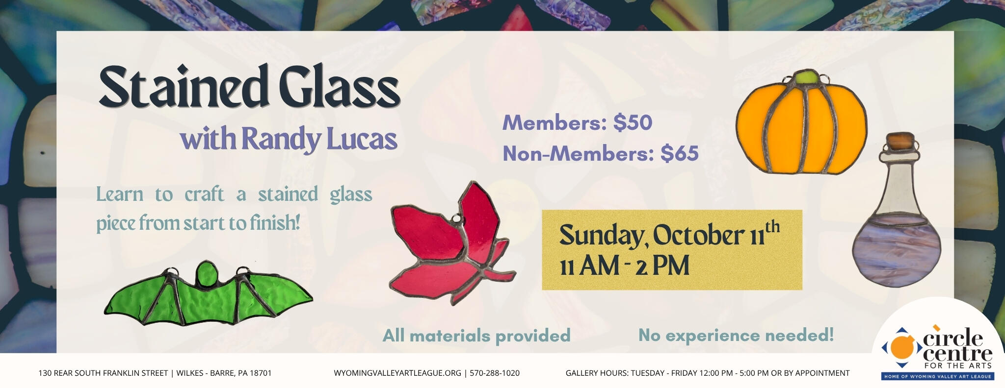 Campaign cover for Stained Glass Workshop