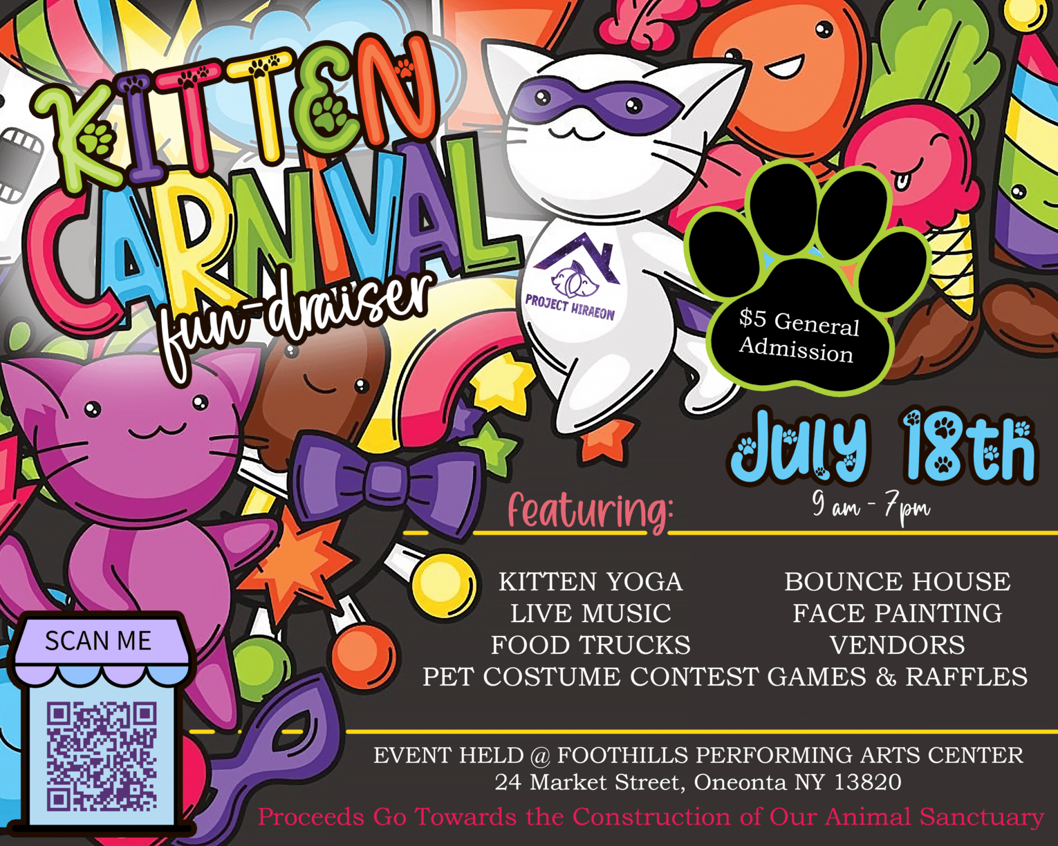 Campaign cover image for PROJECT HIRAEON'S KITTEN CARNIVAL