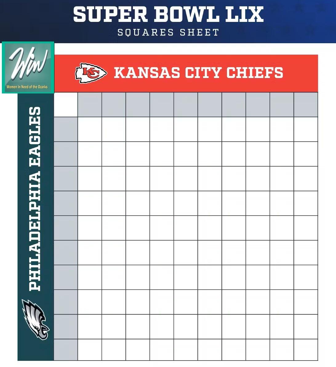 Campaign cover image for 2025 Super Bowl Squares