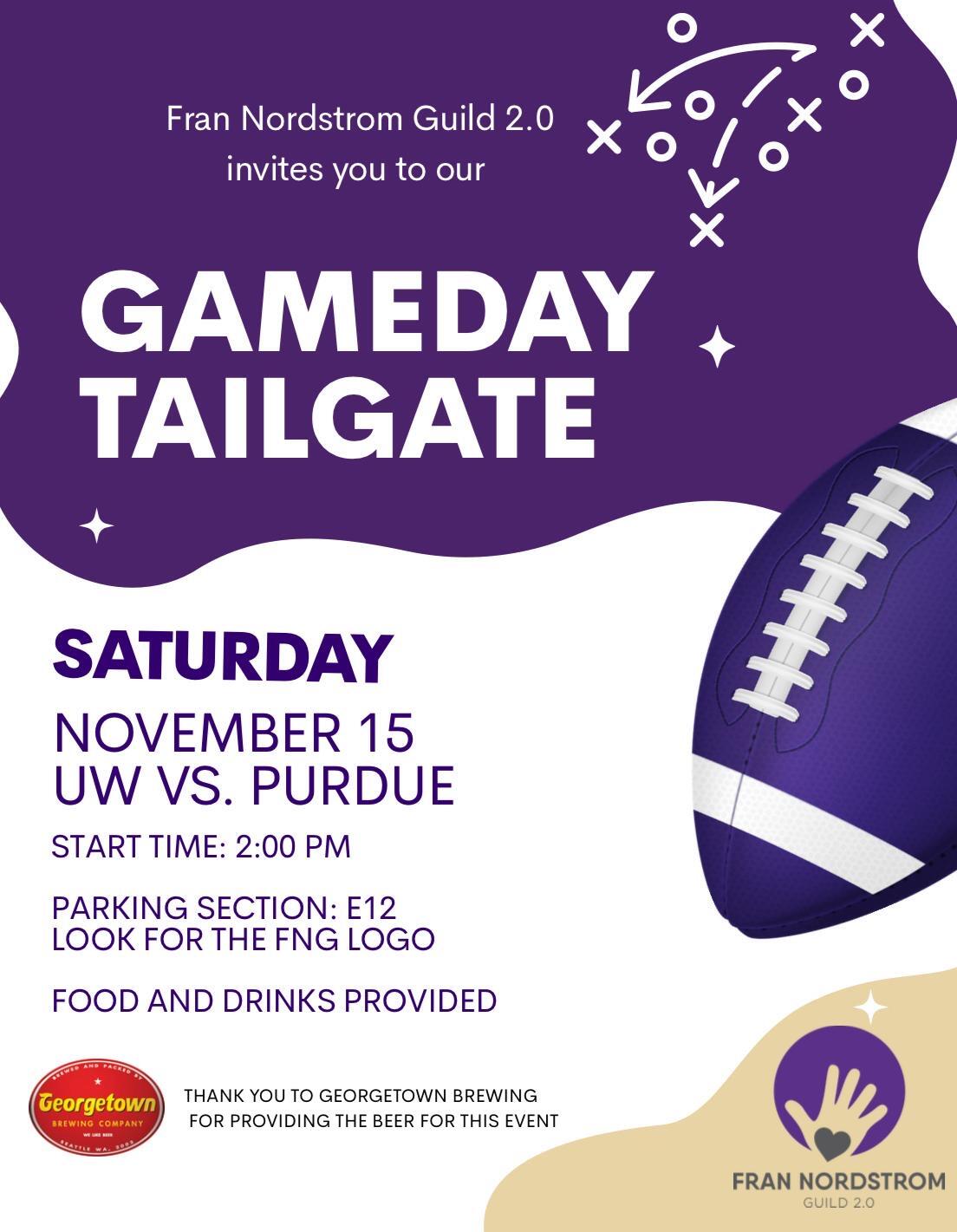 Campaign cover for Fran Nordstrom Guild 2.0 Tailgate Nov 25