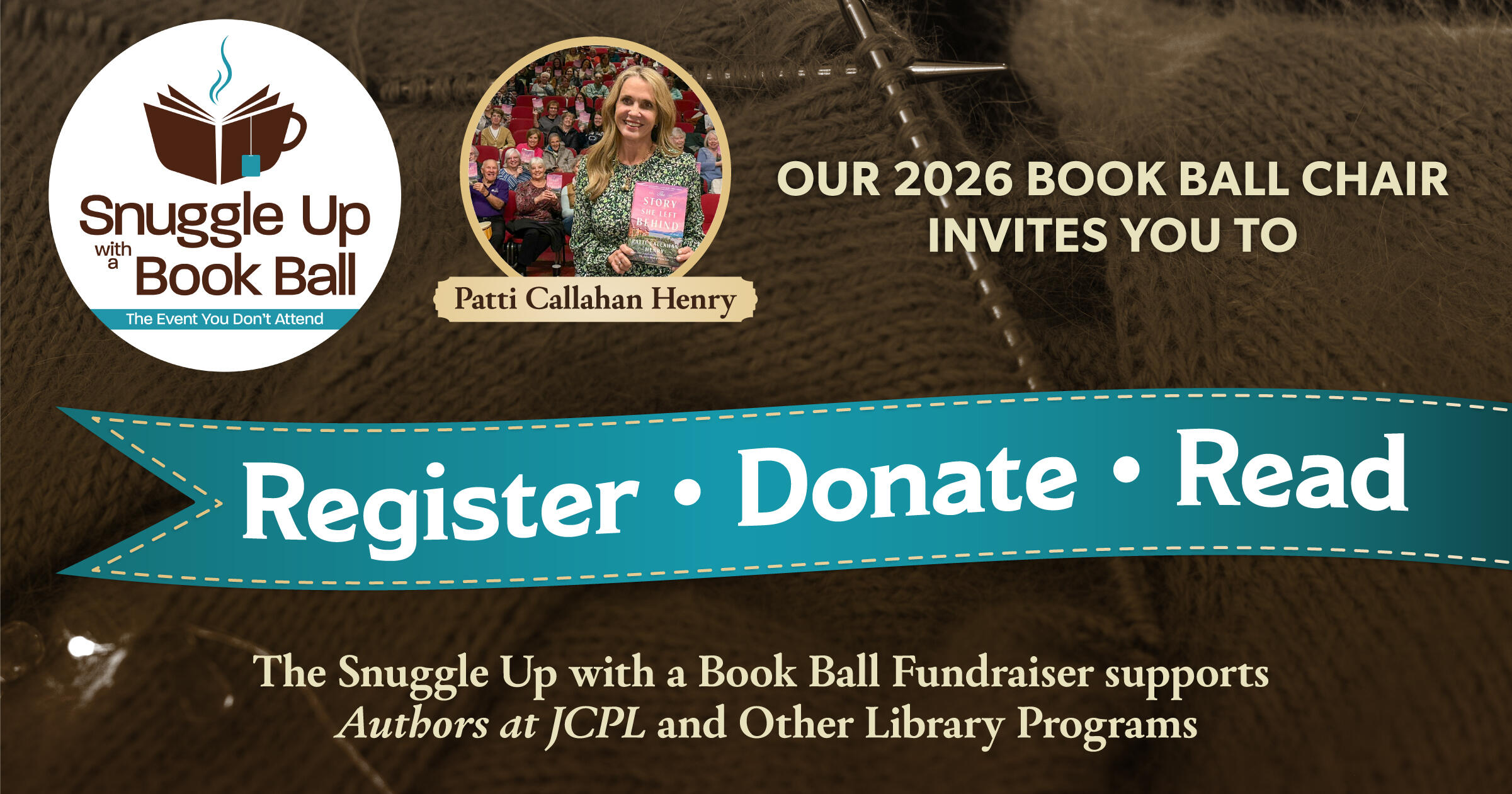 Campaign cover image for Snuggle Up With a Book Ball 2026