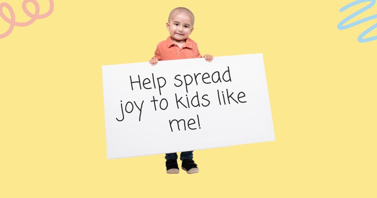 Campaign cover image for Spread Joy for Kids Battling Cancer in Honor of Giving Tuesday!
