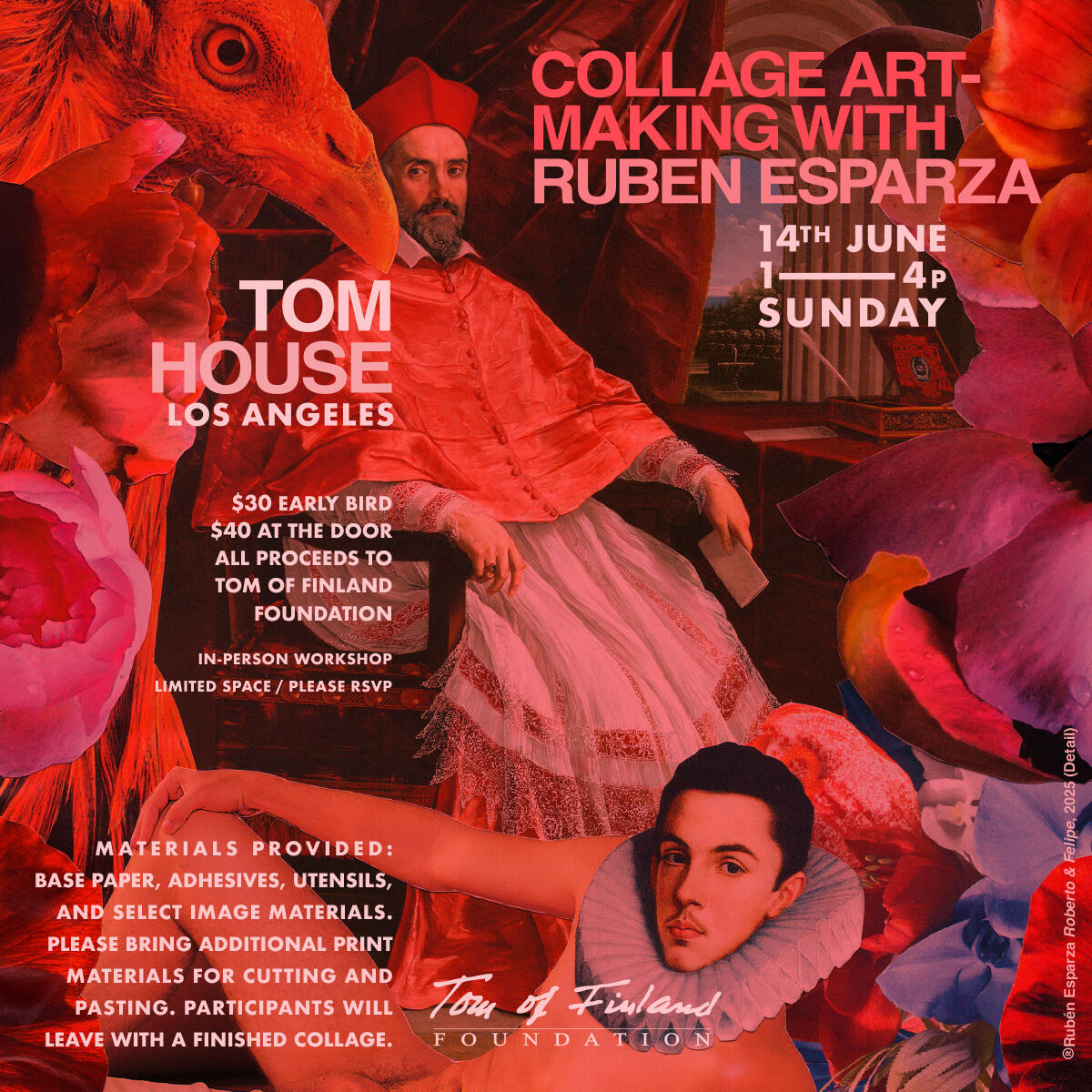 Campaign cover image for Collage-Art Making with Ruben Esparza | 14th June 2026