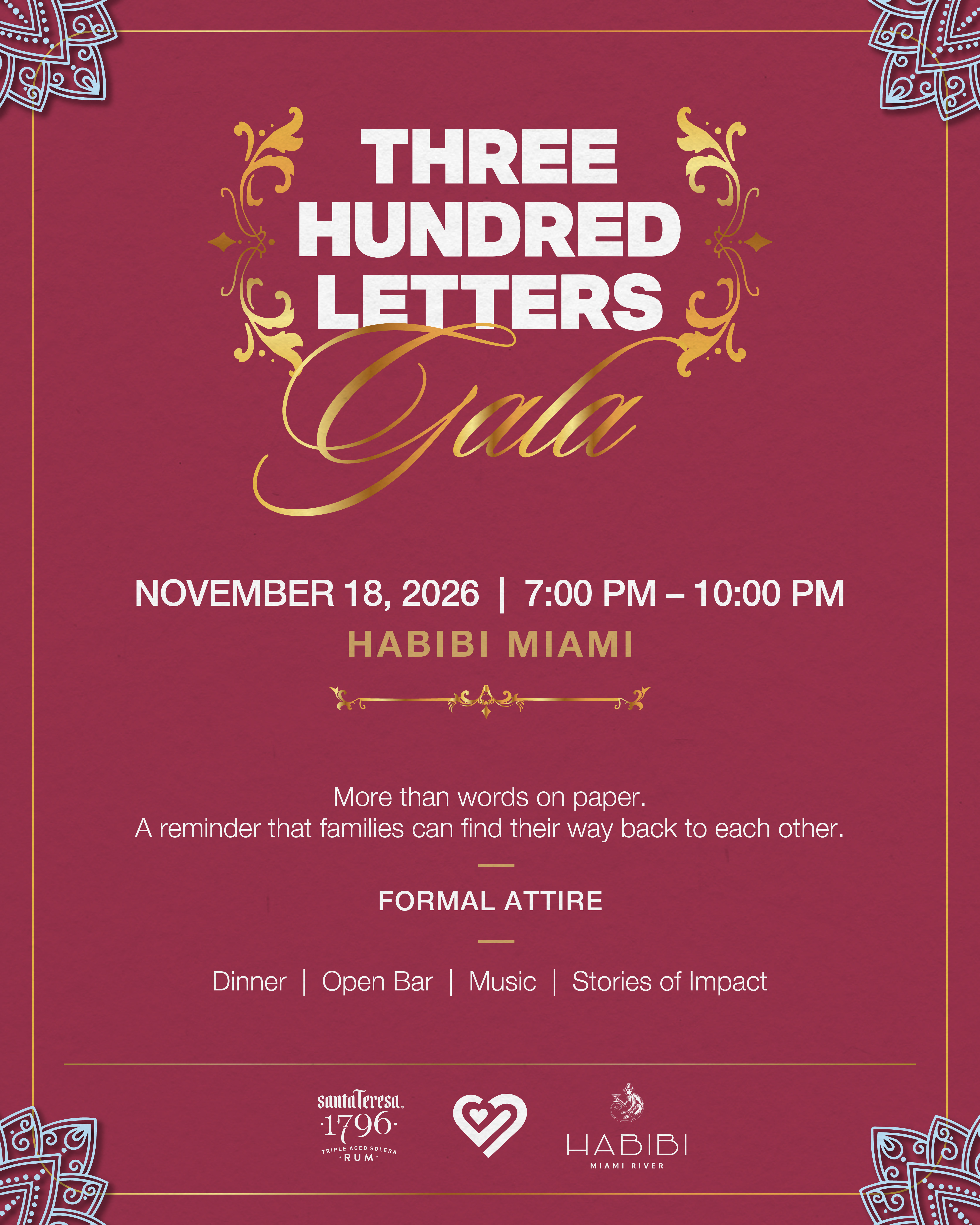 Campaign cover image for 300 Letters Gala