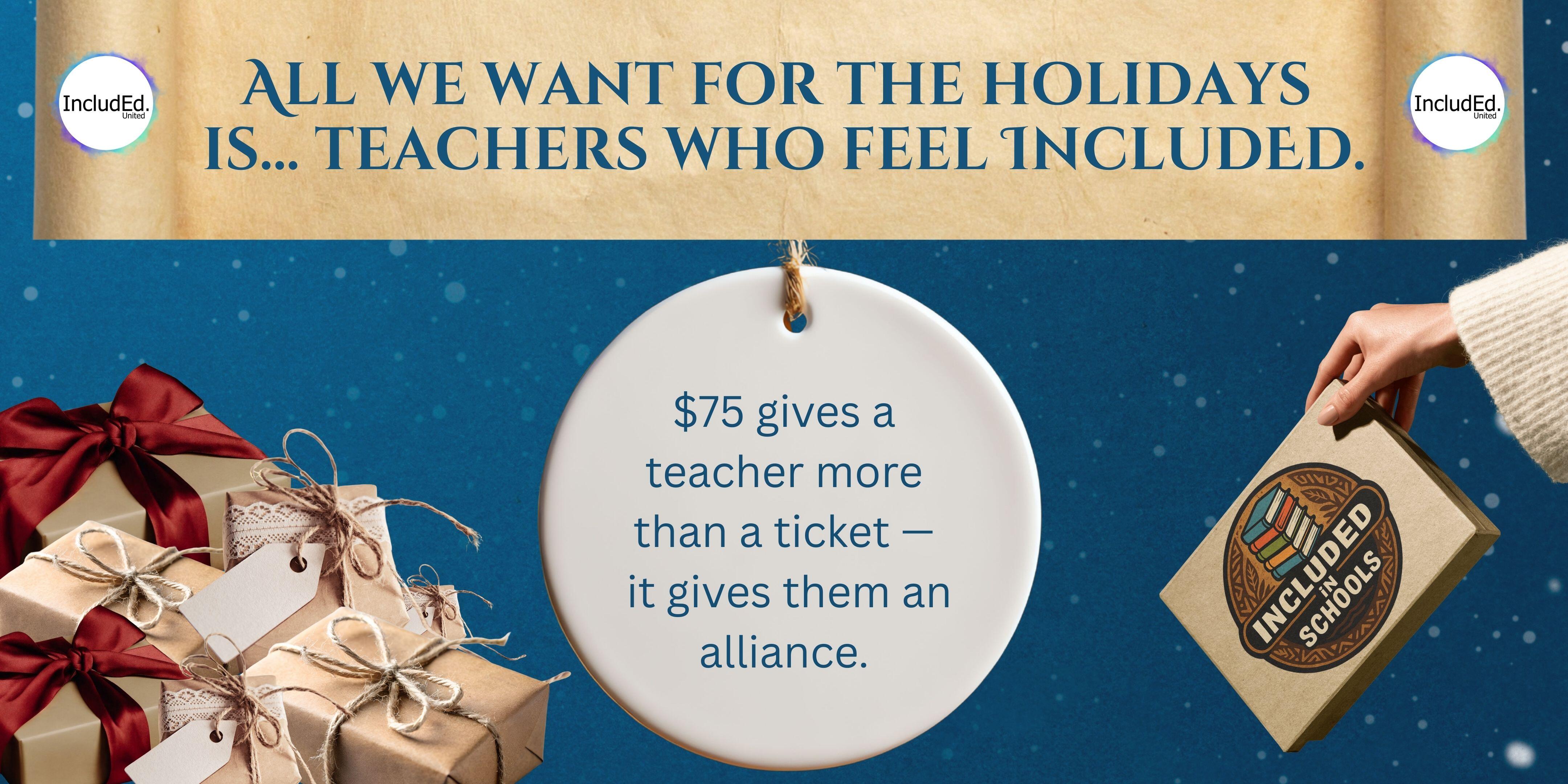Campaign cover image for Holiday Gifts for Teachers