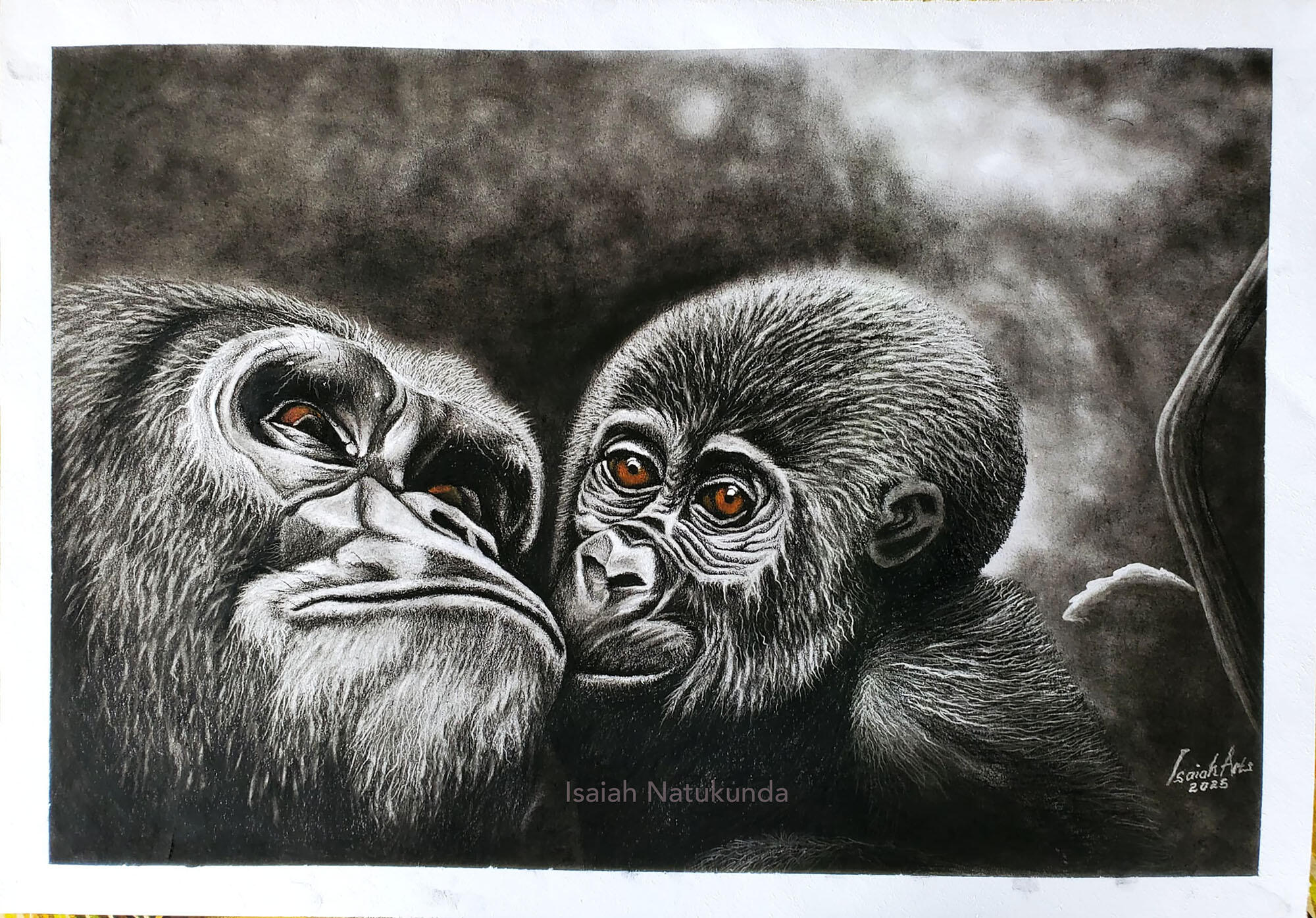 Campaign cover image for Available for purchase! Original artwork from our talented conservation student partners in Uganda!