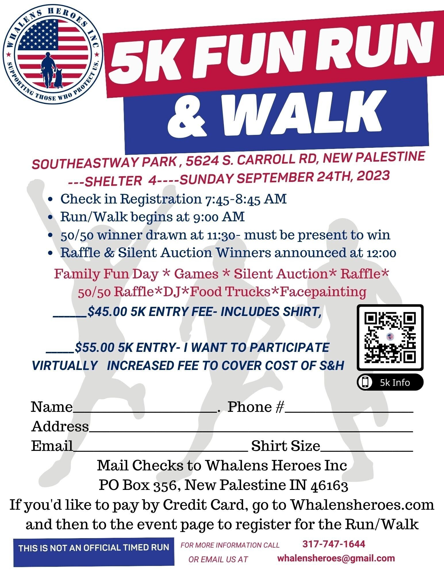 2nd Annual Run/Walk & Family Fun Day