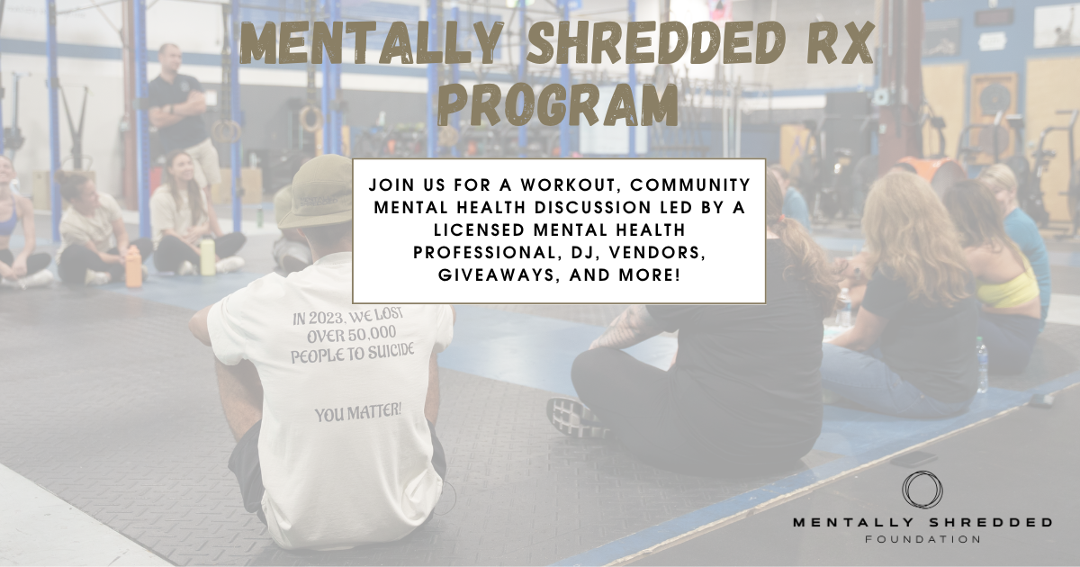 Campaign cover image for Mentally Shredded RX Program