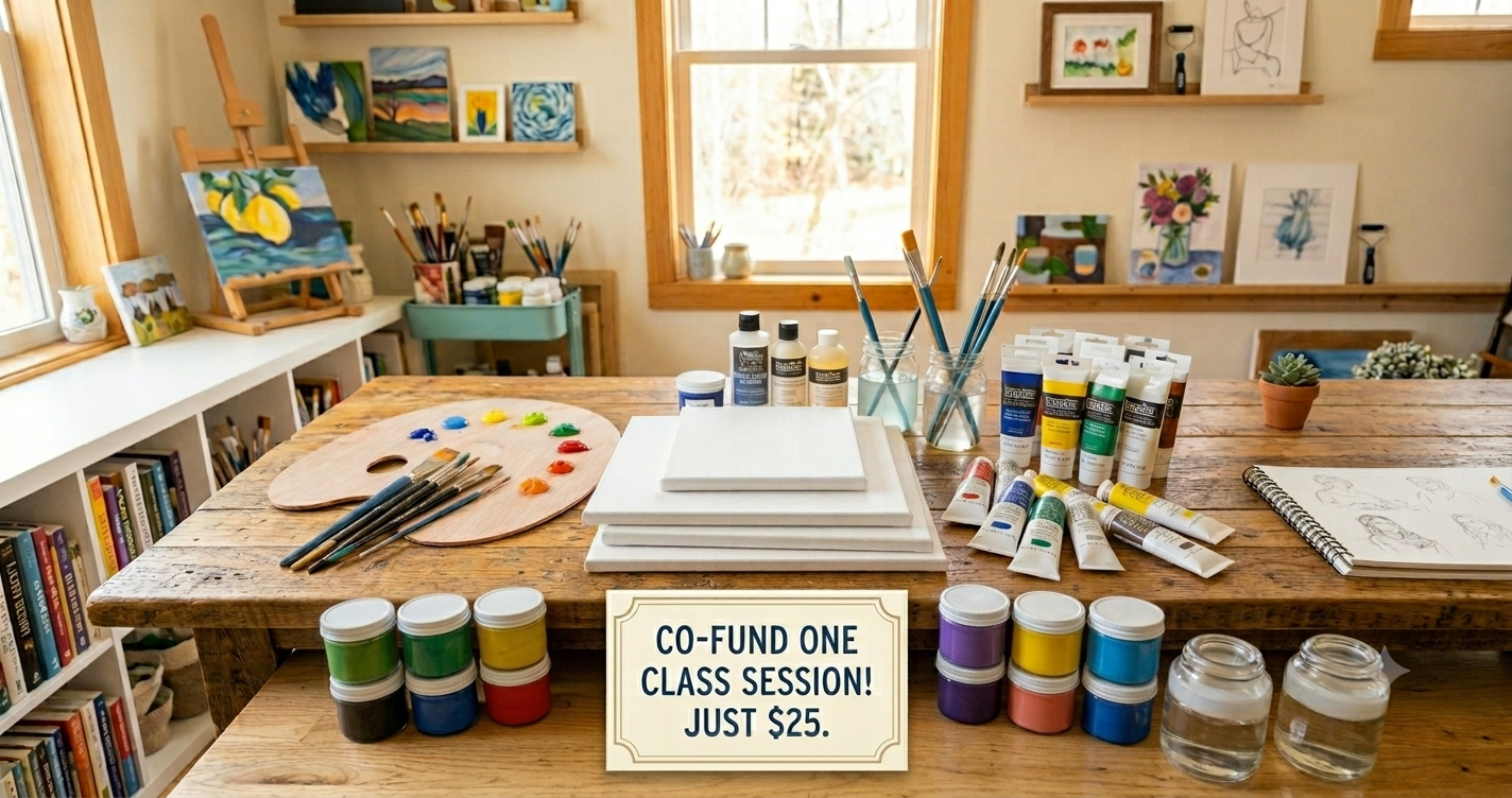 Campaign cover image for Co-Fund HAPI Art Supplies