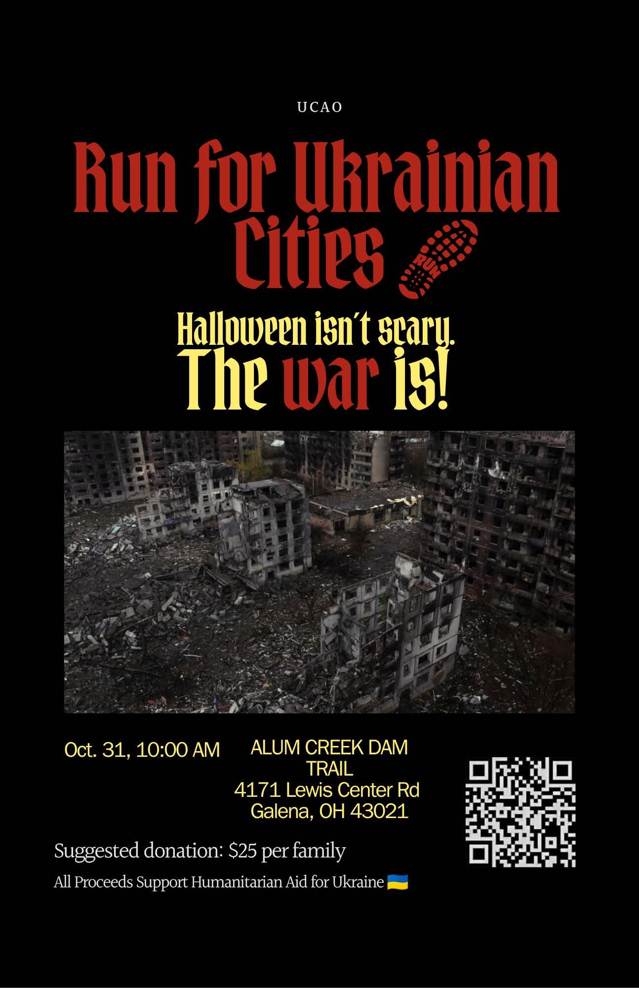 Campaign cover image for Run for Ukrainian Cities!