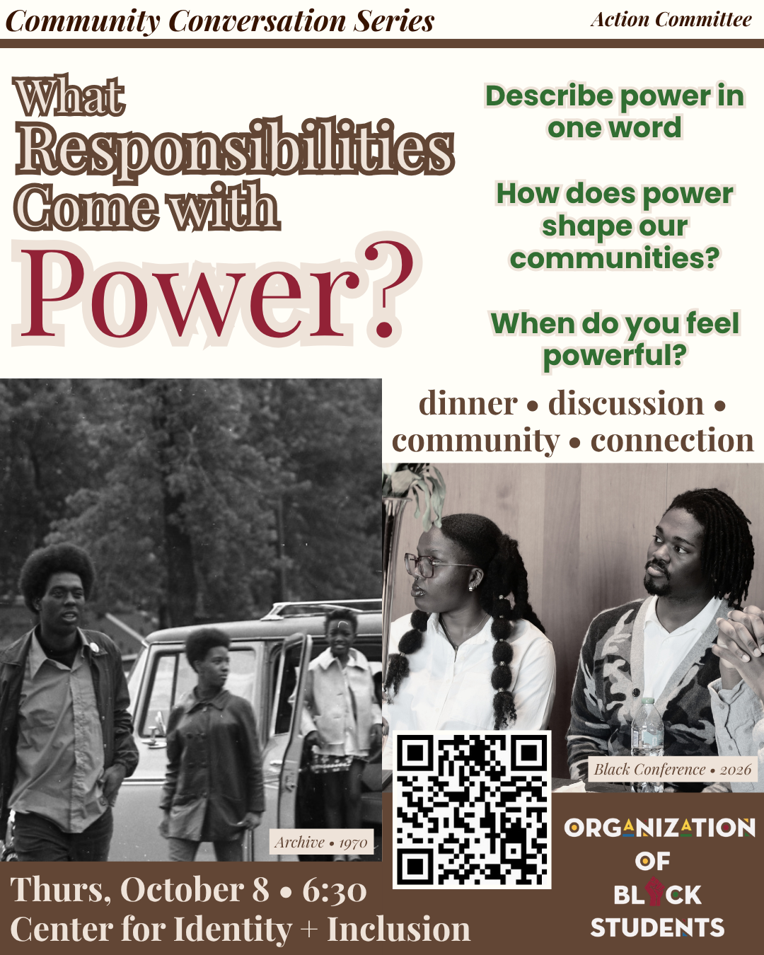 Campaign cover image for What Responsibilities Come With Power | OBS Community Conversations
