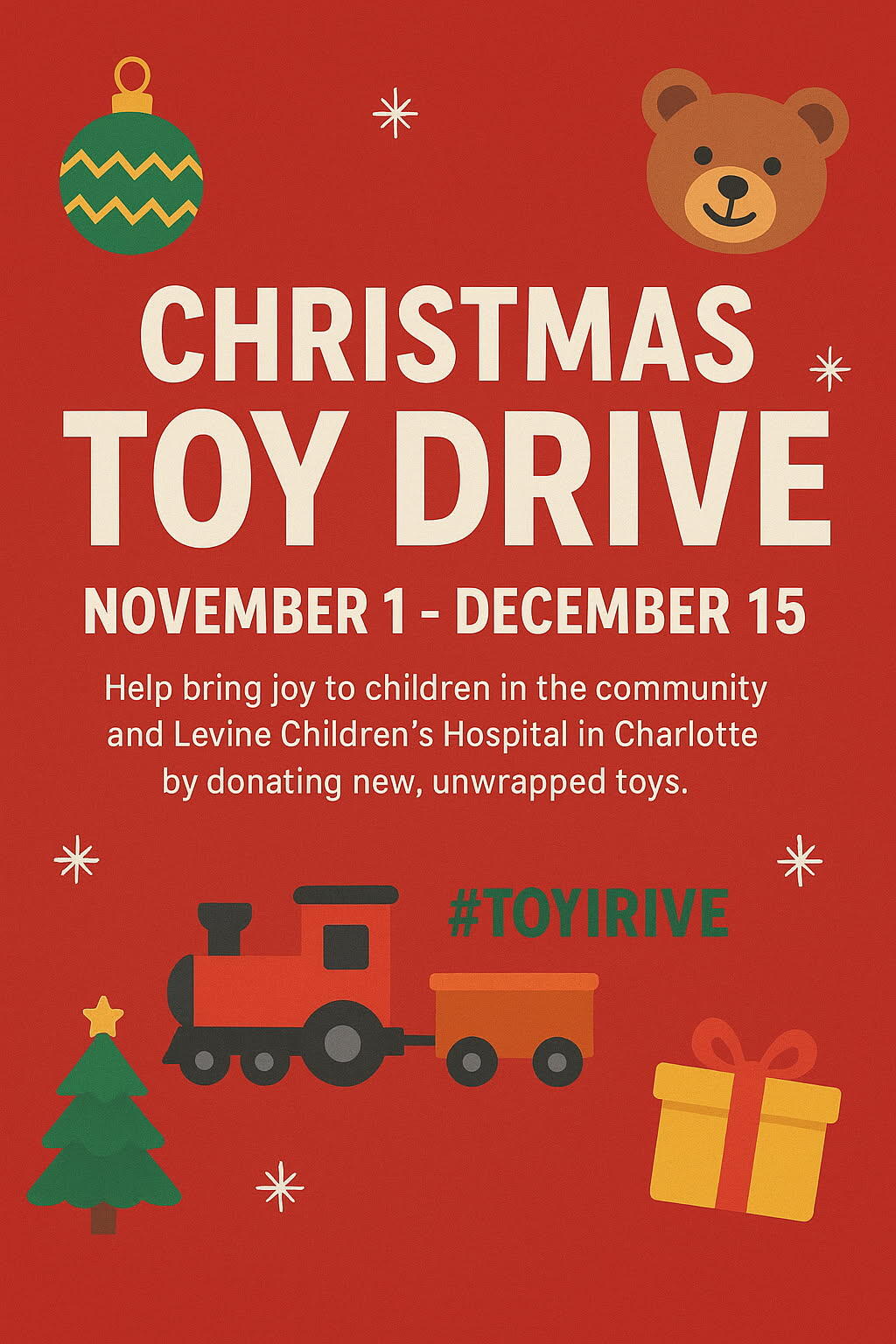 Campaign cover image for Christmas toy Drive 2025