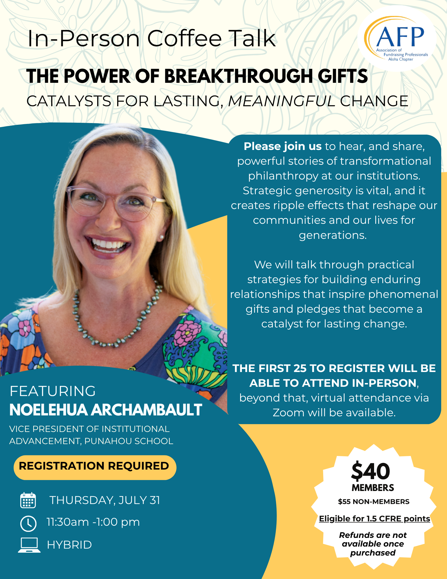 Campaign cover image for The Power of Breakthrough Gifts