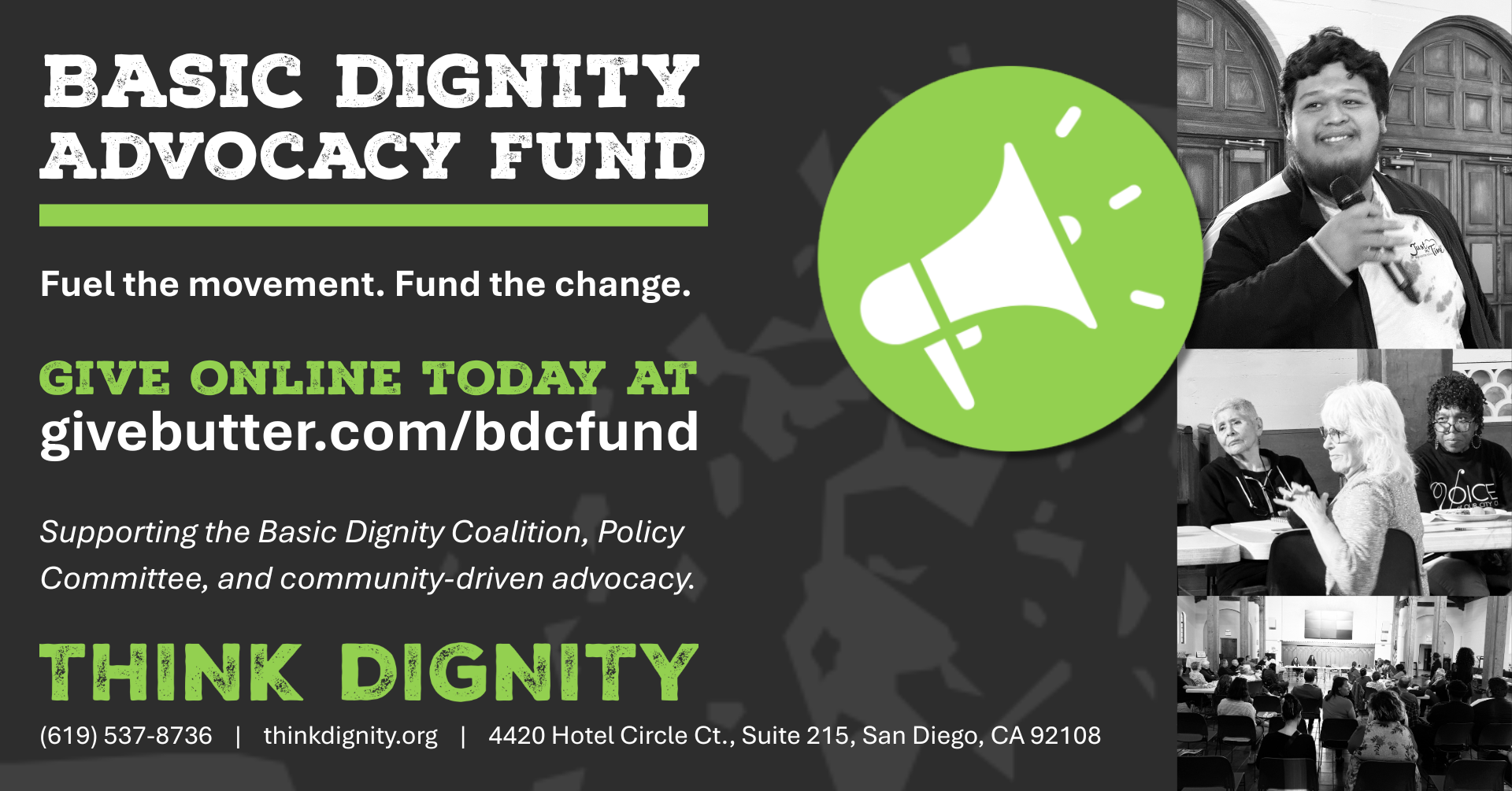 Campaign cover image for Basic Dignity Advocacy Fund