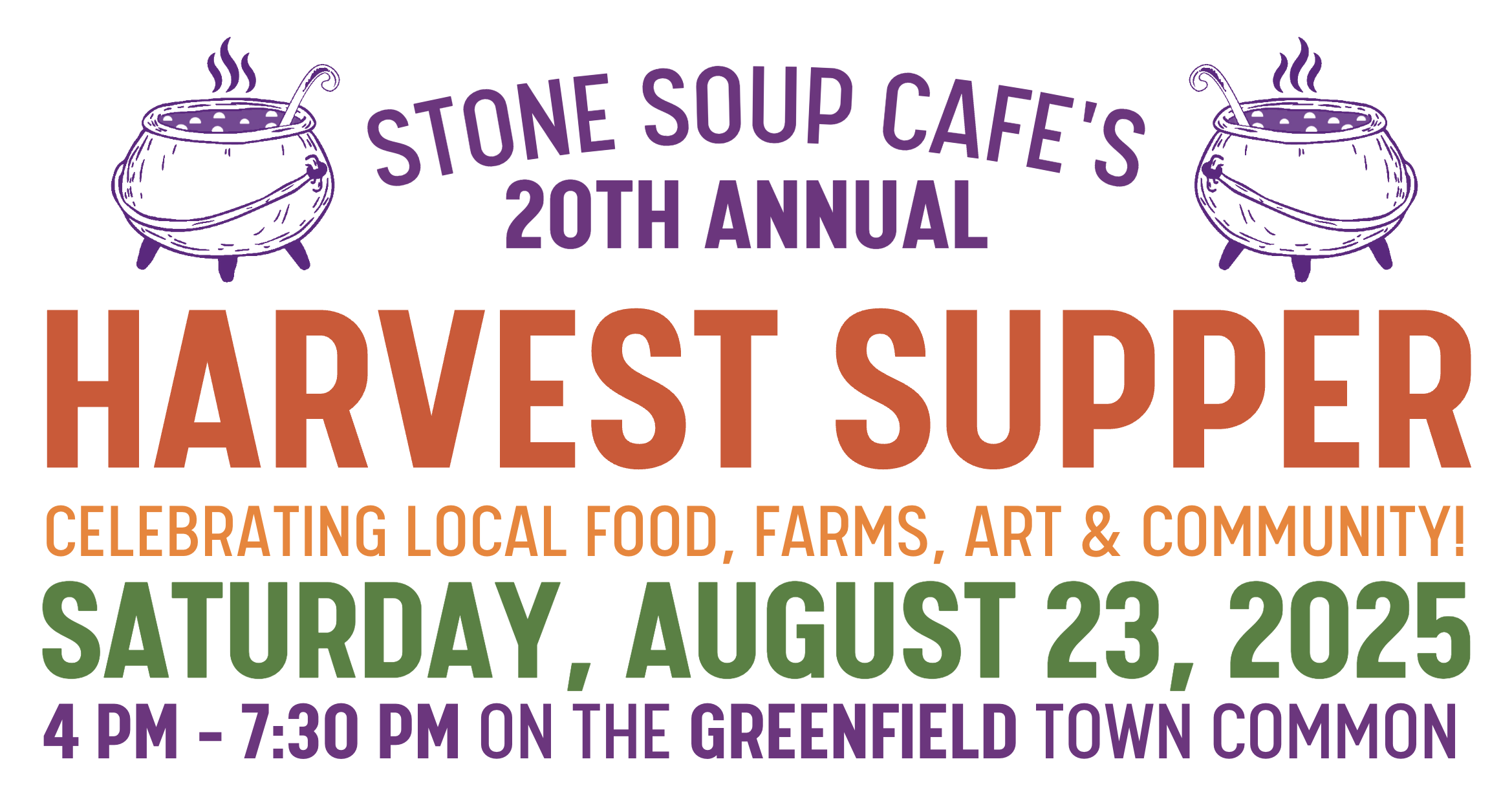 Campaign cover image for Greenfield's 20th Annual Harvest Supper