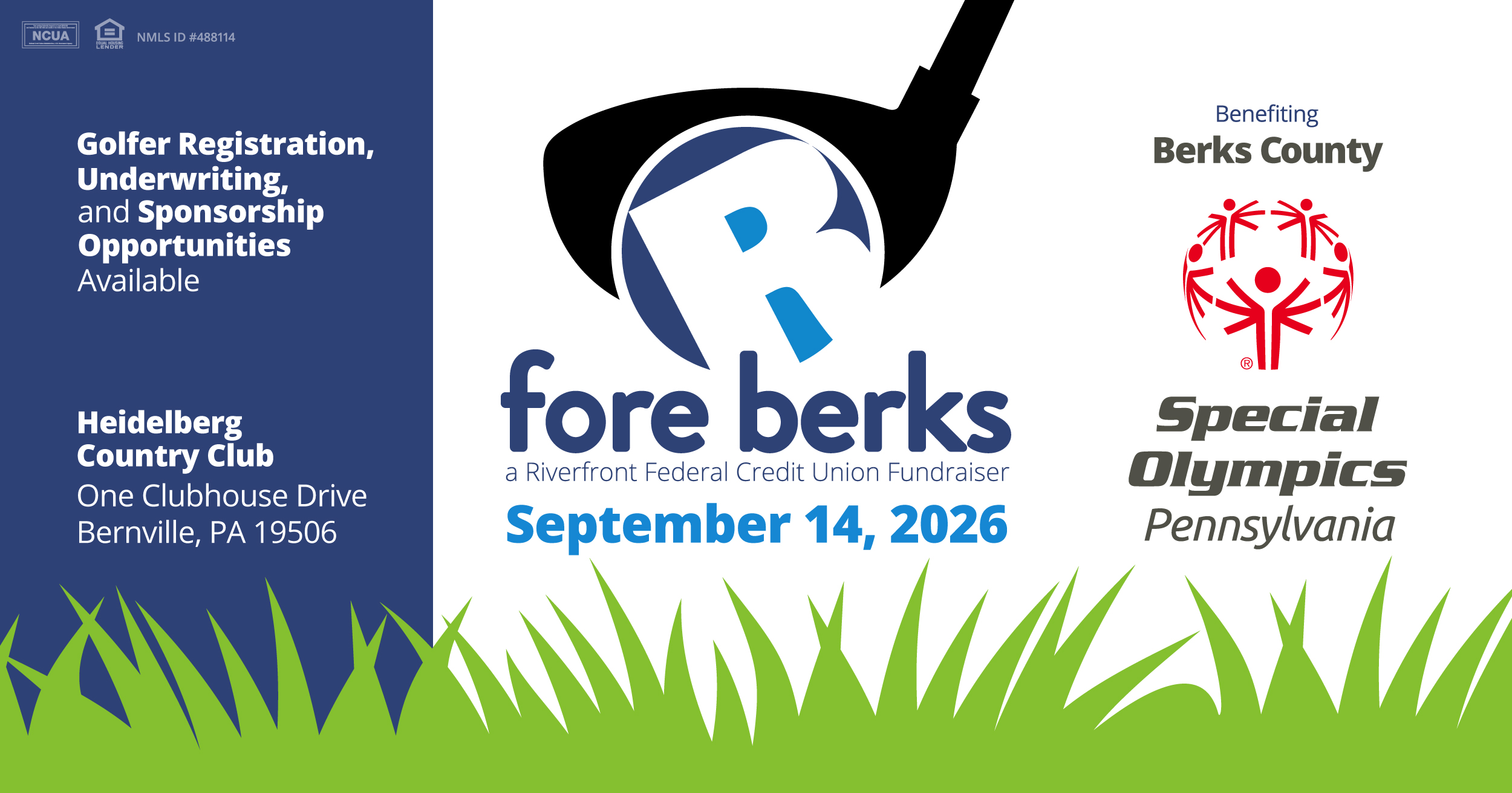 Campaign cover image for FORE Berks Golf Tournament