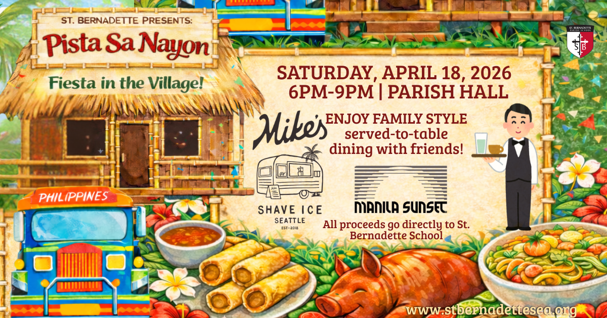 Campaign cover image for Pista Sa Nayon: Served-to-Table Dinner |  St. B's Filipino Dinner