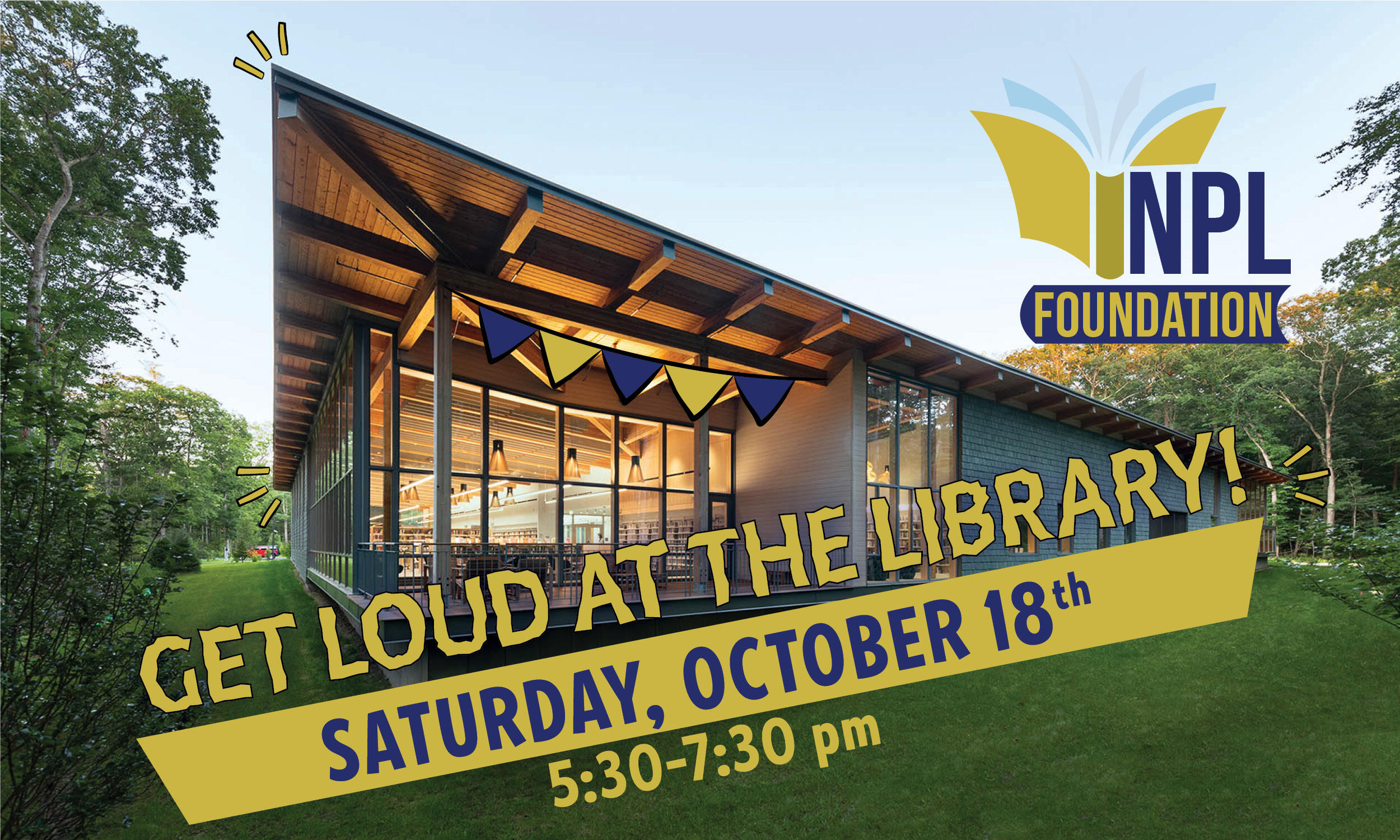 Campaign cover image for Get Loud at the Library!