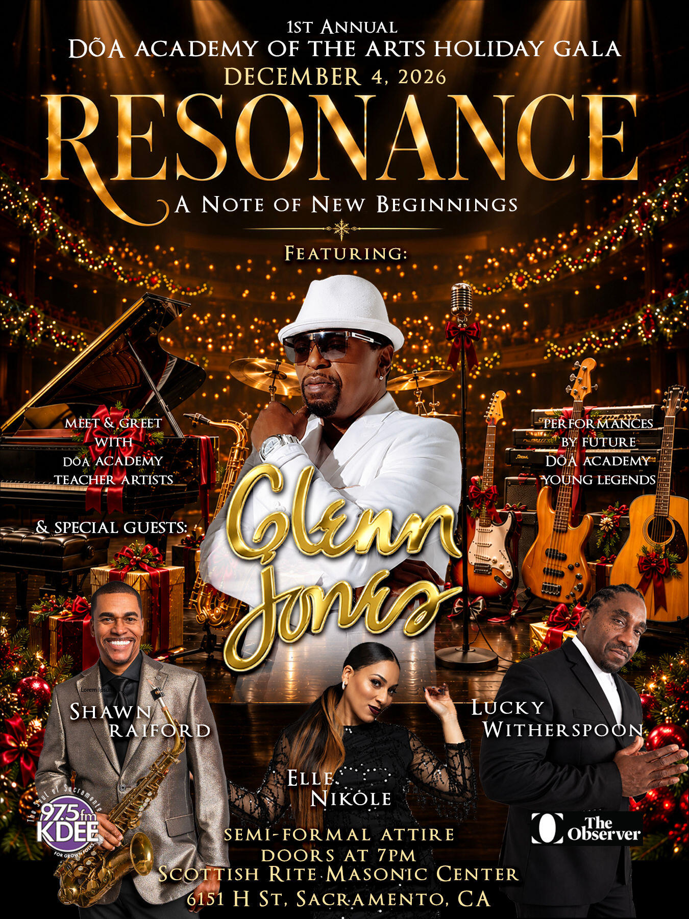 Campaign cover image for RESONANCE: DÕA Academy of the Arts 1st Annual Holiday Fundraiser Gala