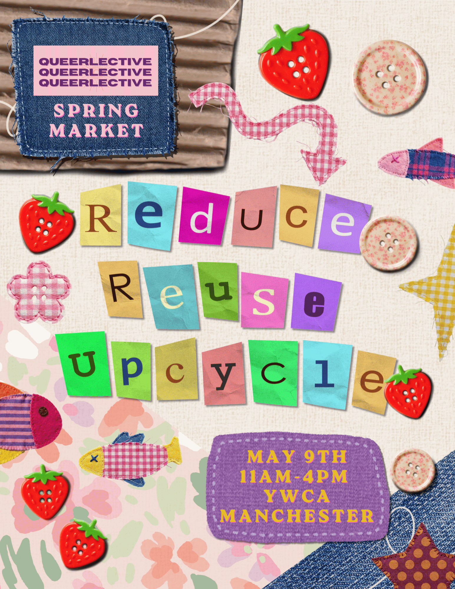 Campaign cover image for Reduce, Reuse, Upcycle; May 9th