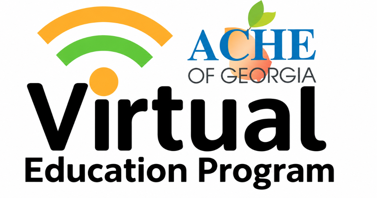 Campaign cover image for October 15 ACHE of Georgia Virtual Interactive Session
