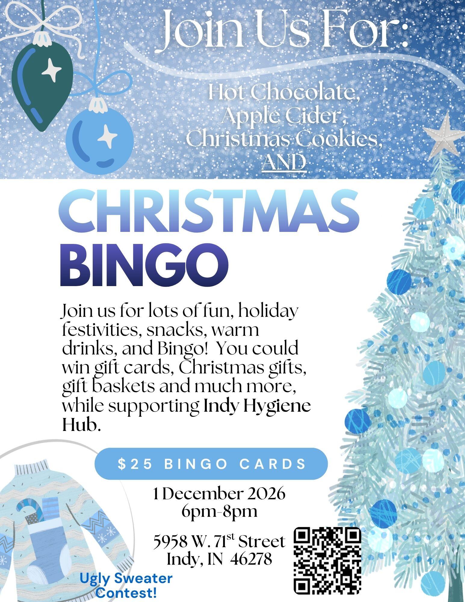 Campaign cover image for Indy Hygiene Hub's Christmas Bingo