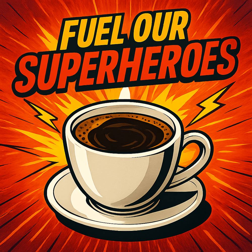Campaign cover for Fuel our VVCM Superheroes ☕🦸