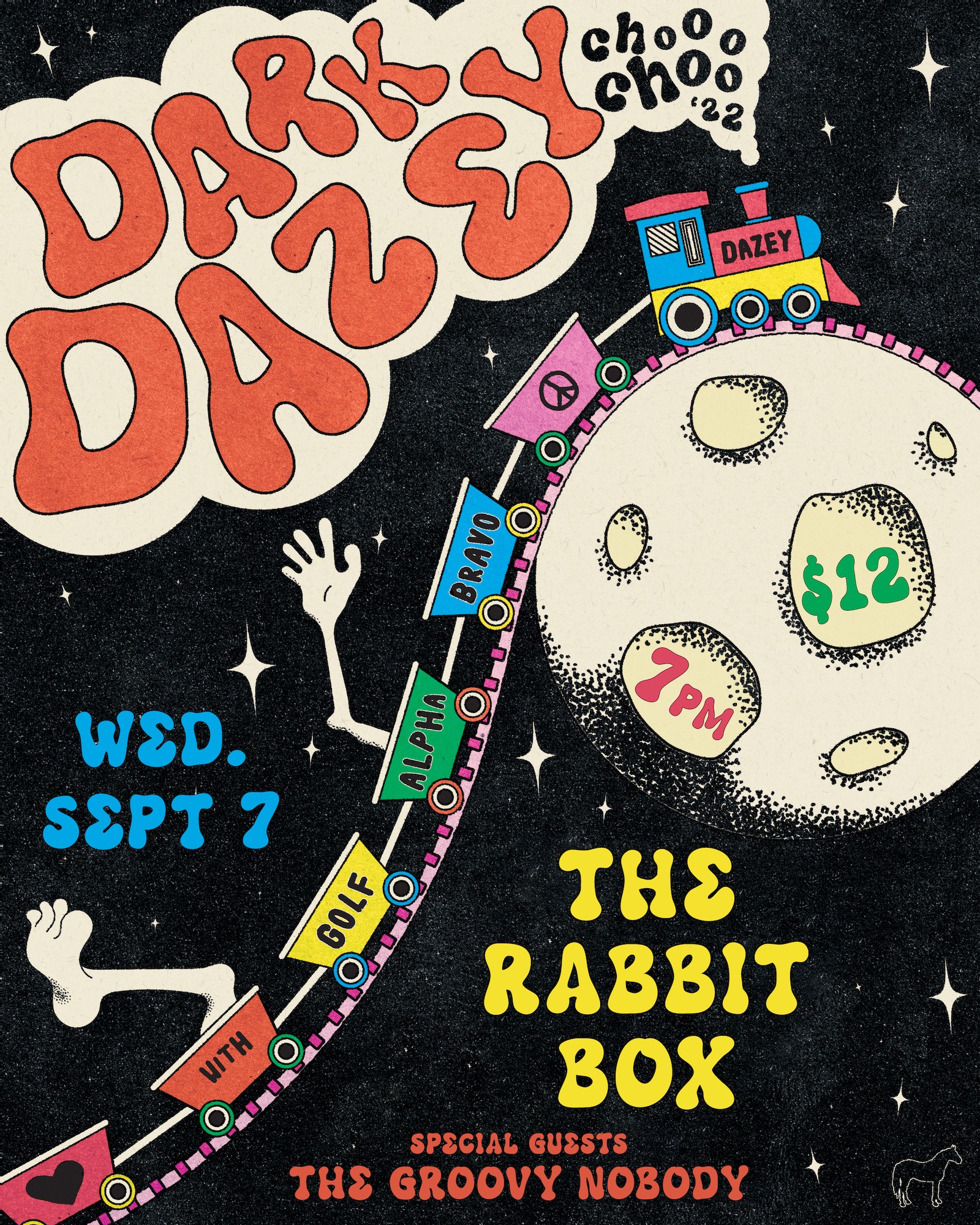 Campaign cover image for Dark Dazey, Golf Alpha Bravo, the Groovy Nobody