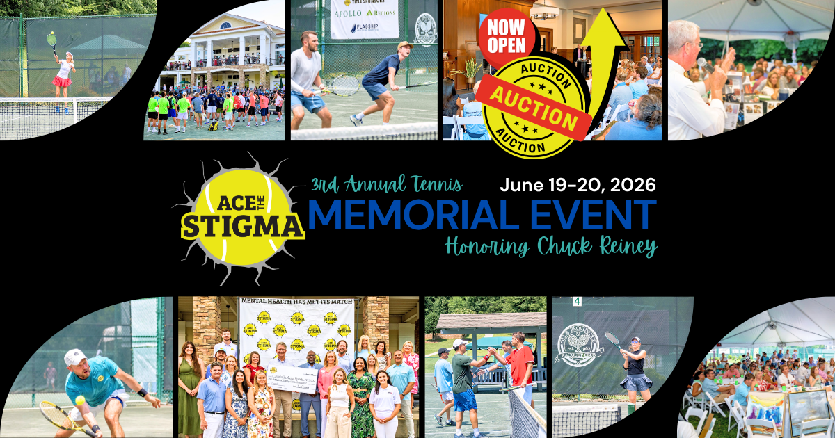 Campaign cover image for 2026 Ace the Stigma Tennis Memorial Event, Honoring Chuck Reiney