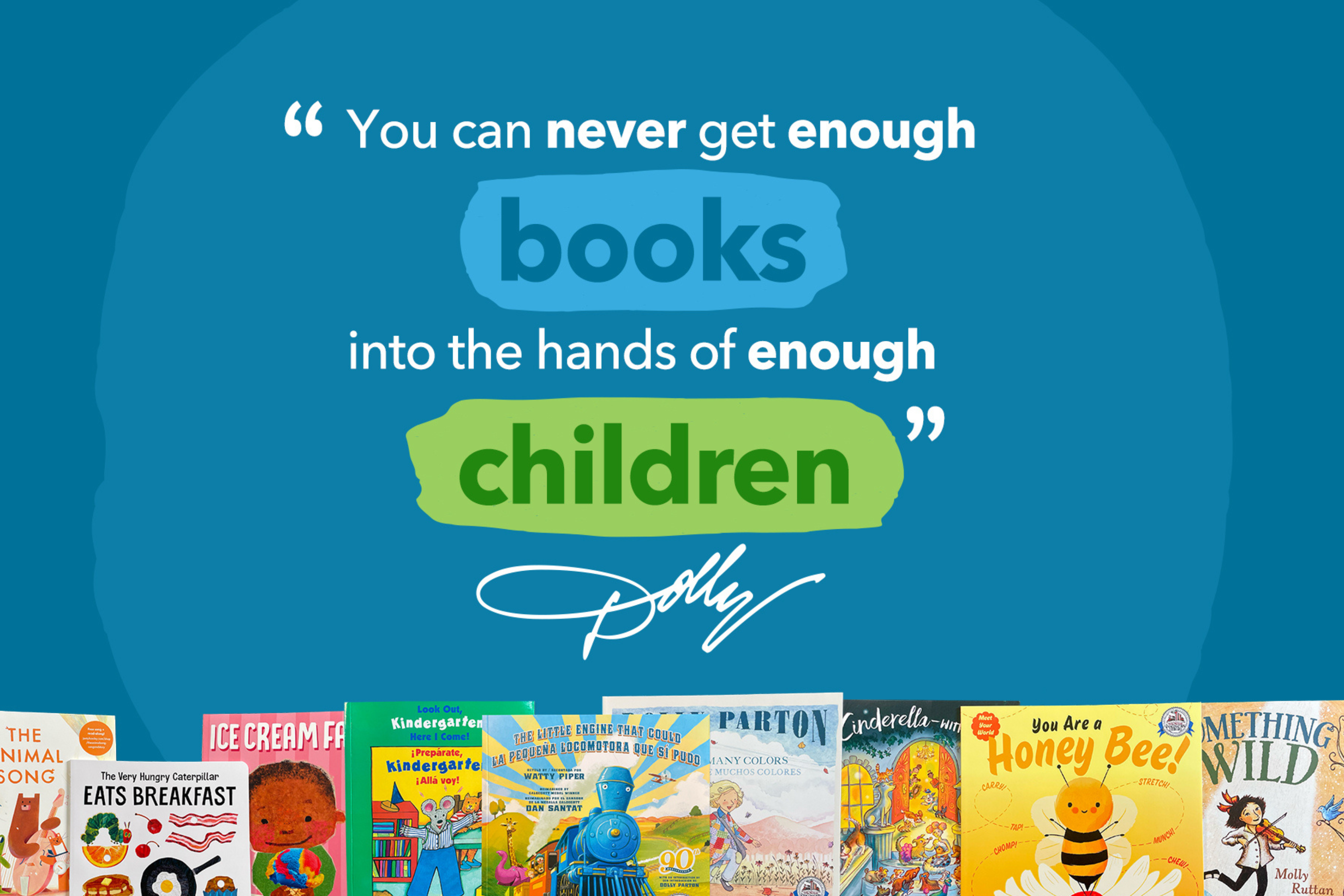 Campaign cover image for Cornbelly's Dolly Parton's Imagination Library Auction