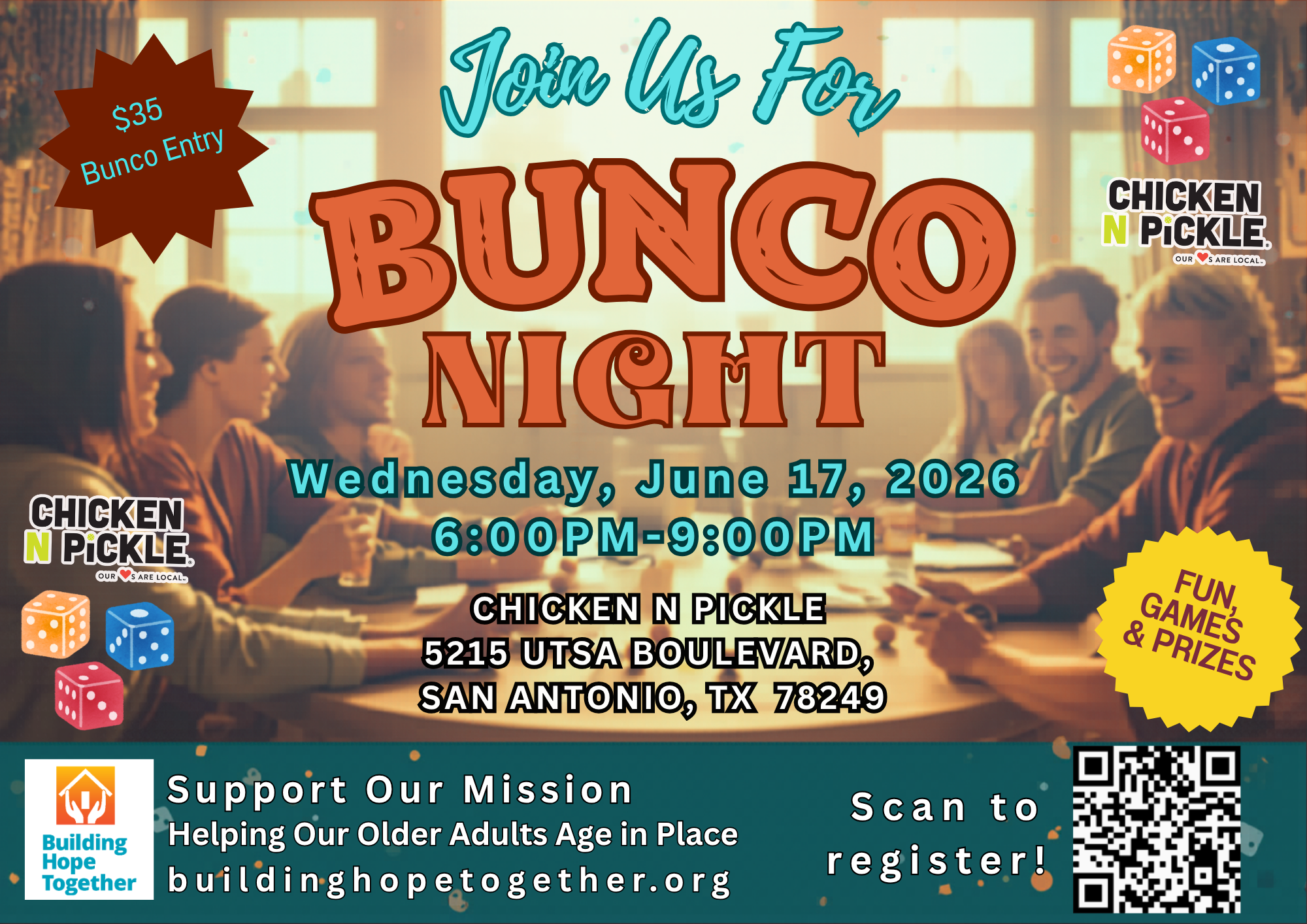 Campaign cover image for BHT Bunco Bash