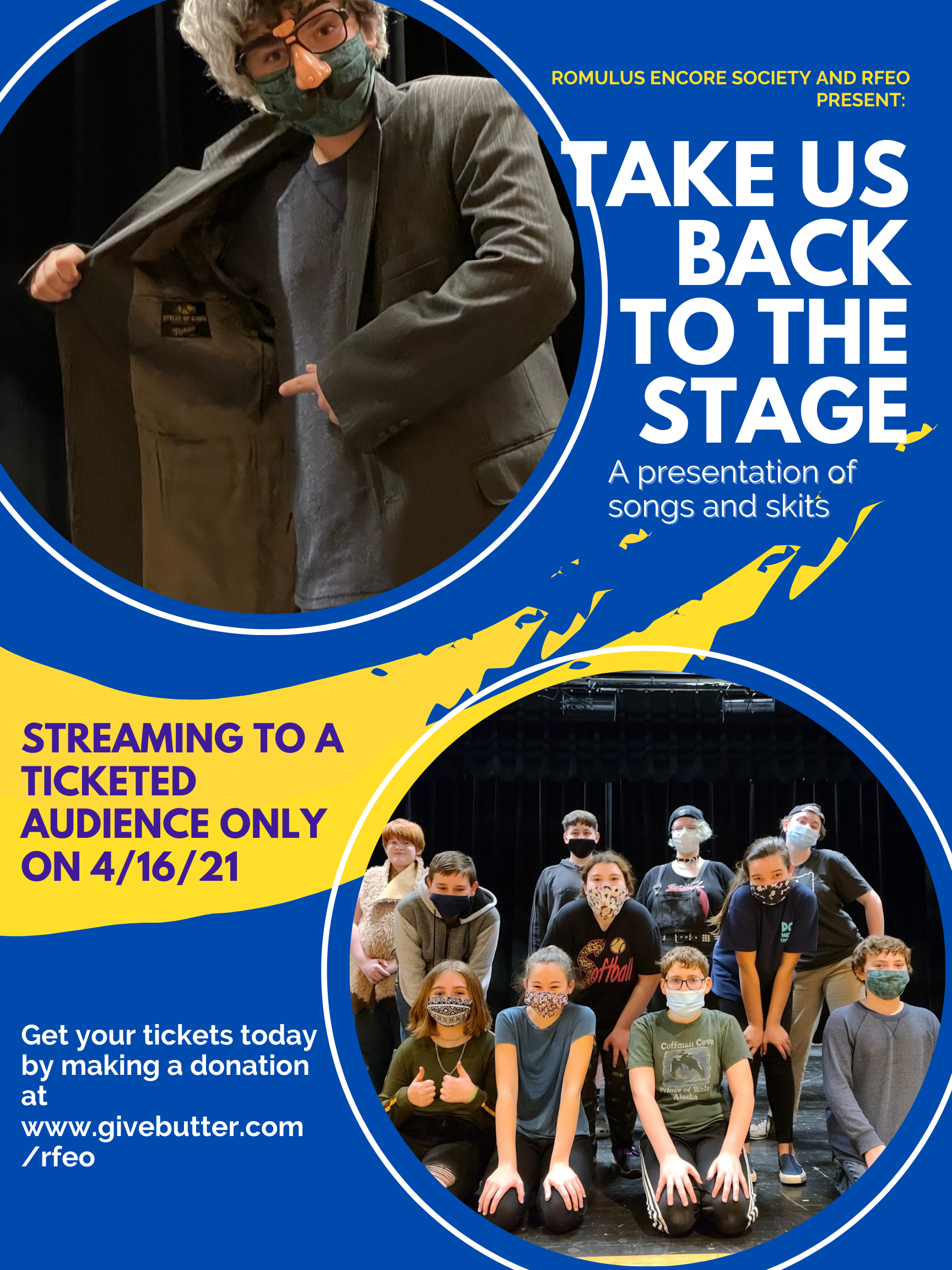 Campaign cover image for Take Us Back to the Stage