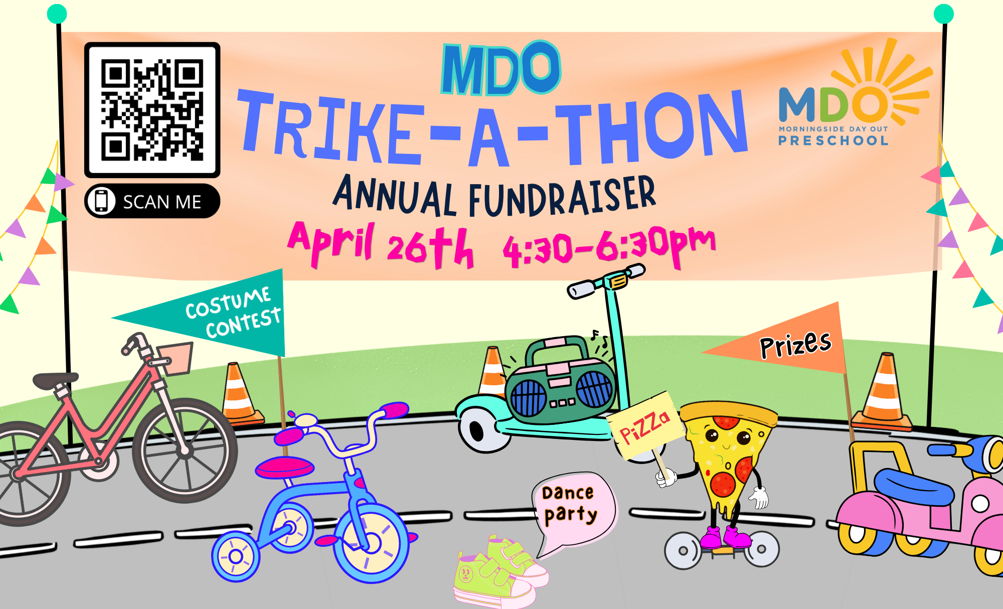 Campaign cover image for MDO Trike-A-Thon