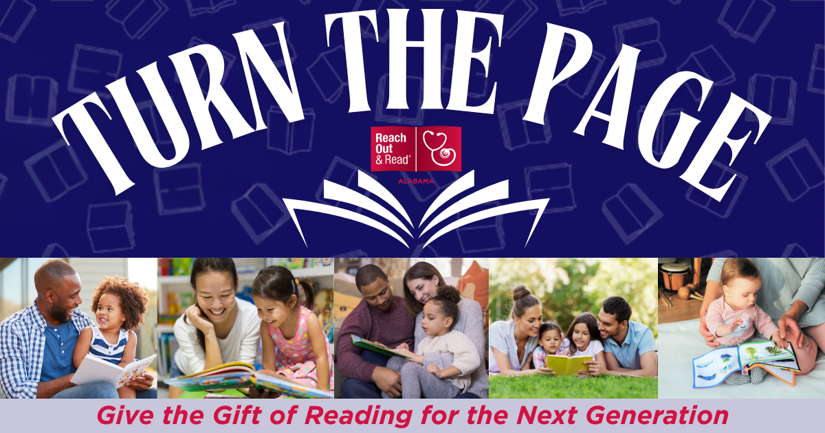 Campaign cover image for Turn the Page: Give the Gift of Reading for the Next Generation