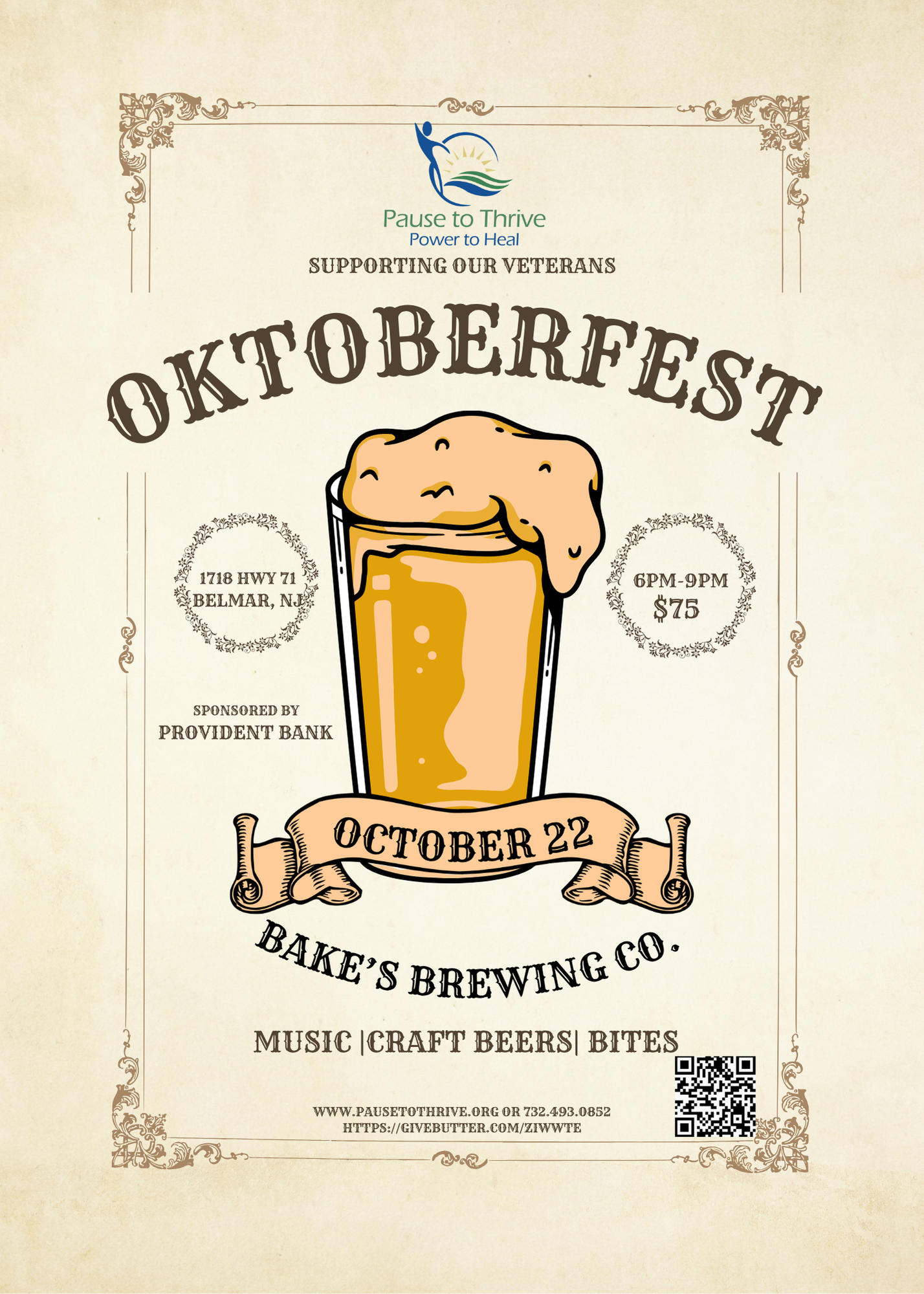 Campaign cover image for Pause to Thrive Oktoberfest 2025