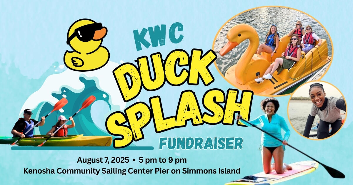 Campaign cover image for Kenosha Welcome Center's "Duck Splash" Fundraiser