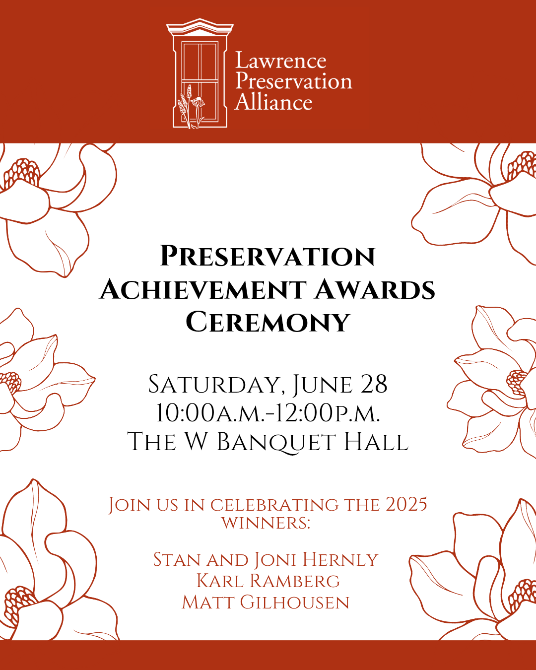 Campaign cover image for 2025 Preservation Achievement Awards