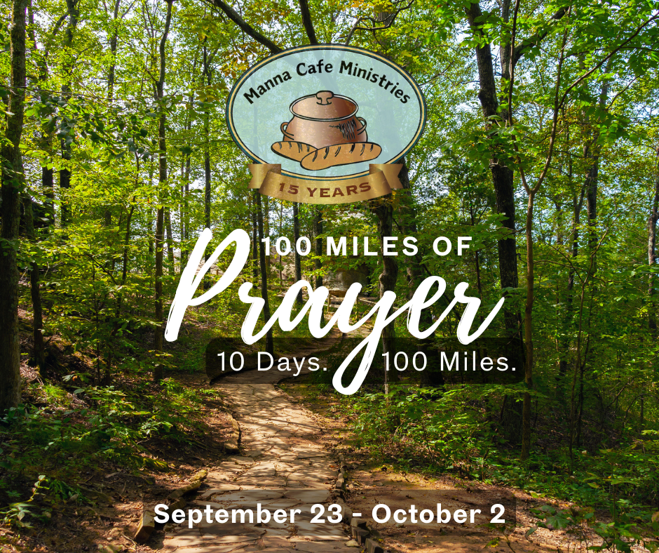 Campaign cover image for 100 Miles of Prayer 2025