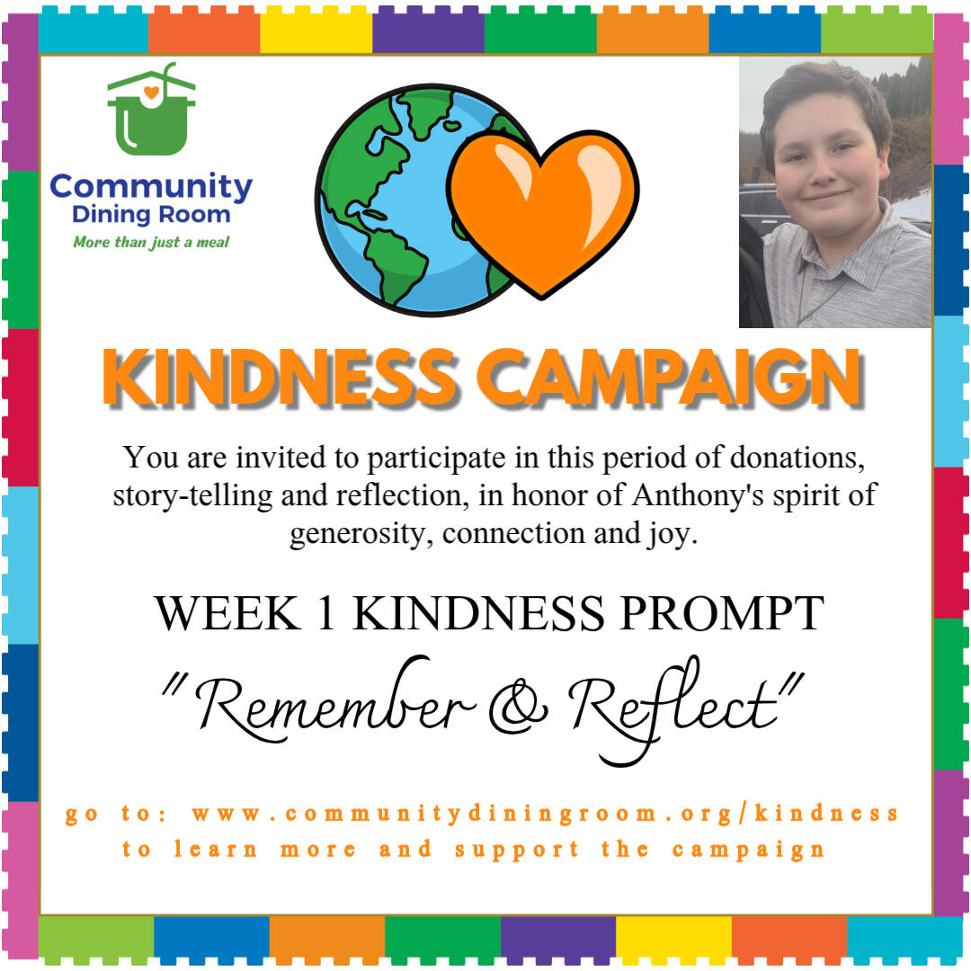 Campaign cover image for Kindness Campaign in Memory of Anthony