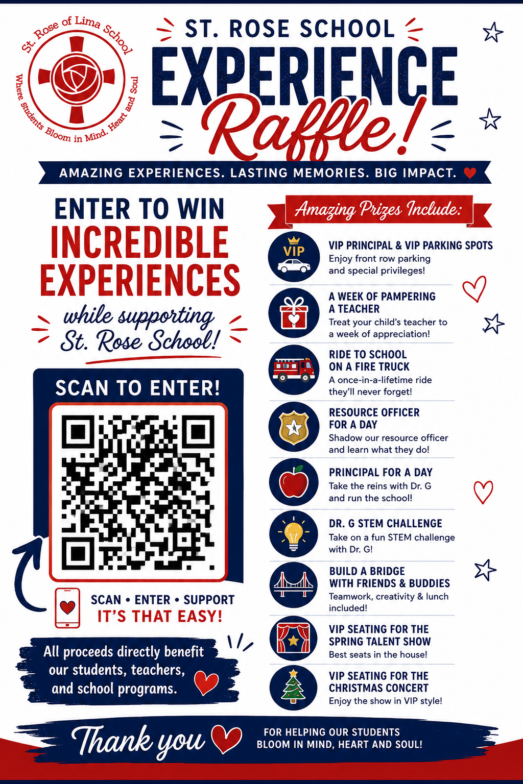 Campaign cover image for St. Rose Experience Raffles